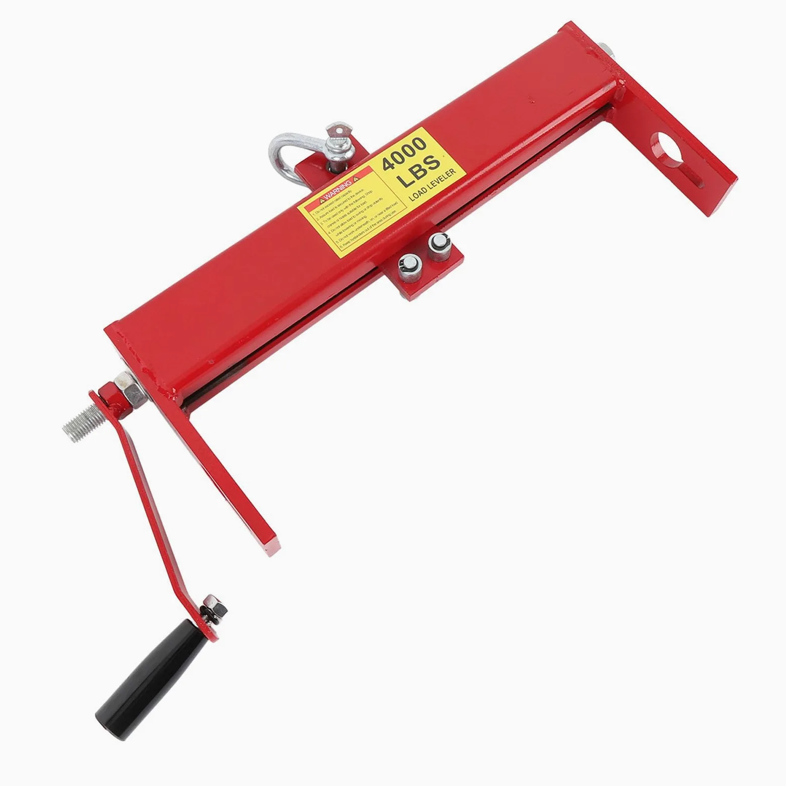 Grúa Elevadora para Motores, Grúa Hidráulica Plegable de Alta Resistencia de 1814 Kg (4000 lbs) con Ruedas Flexibles y Nivelador de Motor, para Talleres Mecánicos y garajes.