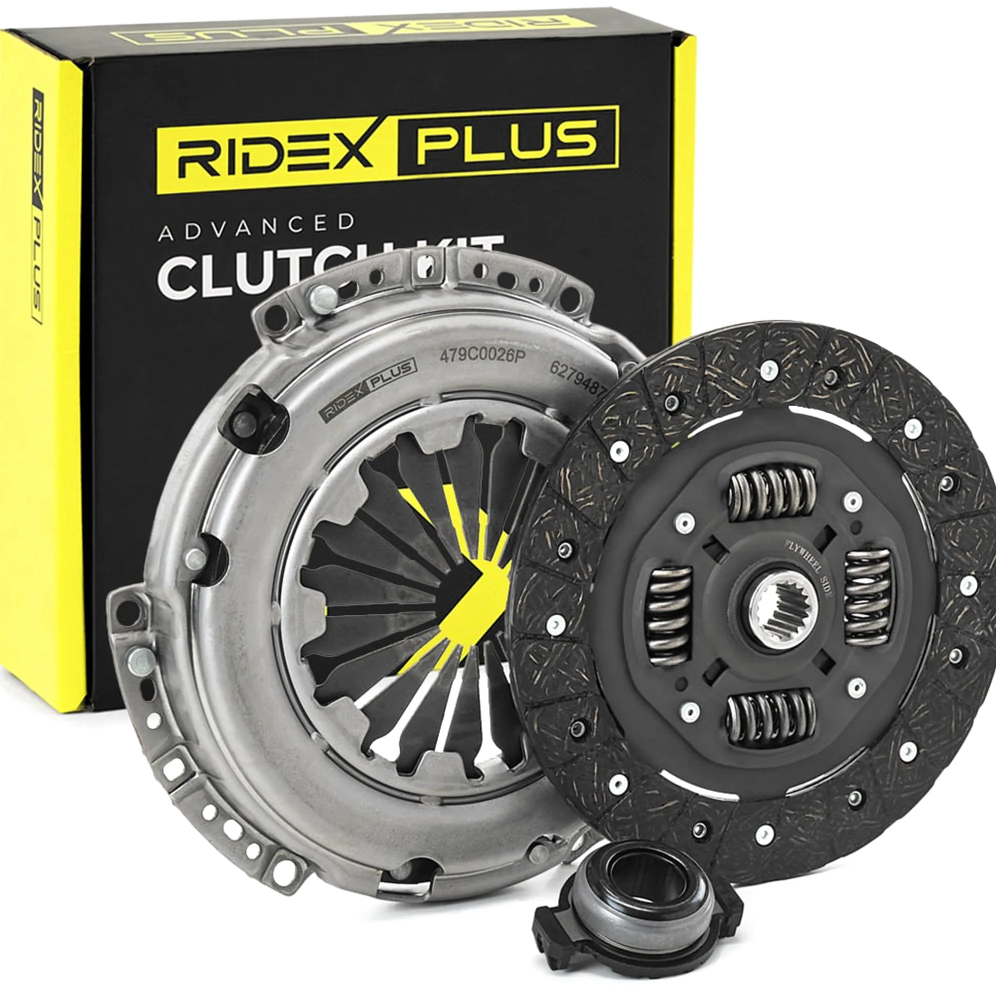 RIDEX PLUS 479C0026P Kit de embrague con cojinete de desembrague Compatible con PEUGEOT 206 Fastback 2A/C