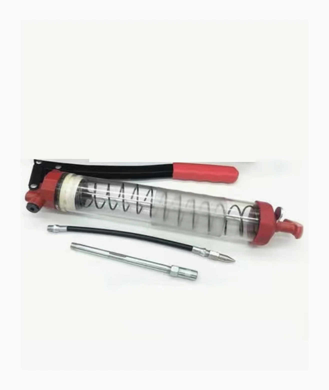 Boquilla Bomba de Engrase lubricador portátil del Arma de Grasa Manual 400CC, Conveniente para los Diversos automóviles y Naves Bomba de Engrase(B)