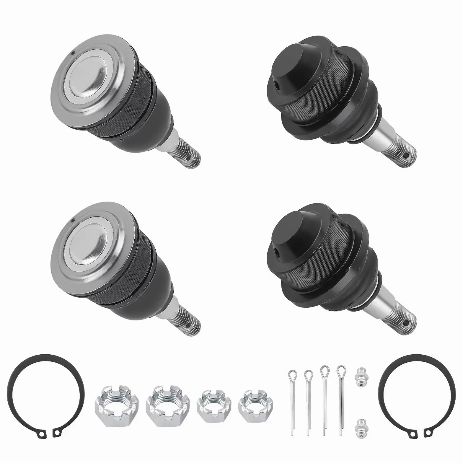 Kit Rótula Suspensión Juntas Rótula Dirección Compatible Con GMC Para Yukon XL 2500 2000-2010 Kit Brazo Control Delantero Superior Inferior K6693 K6696