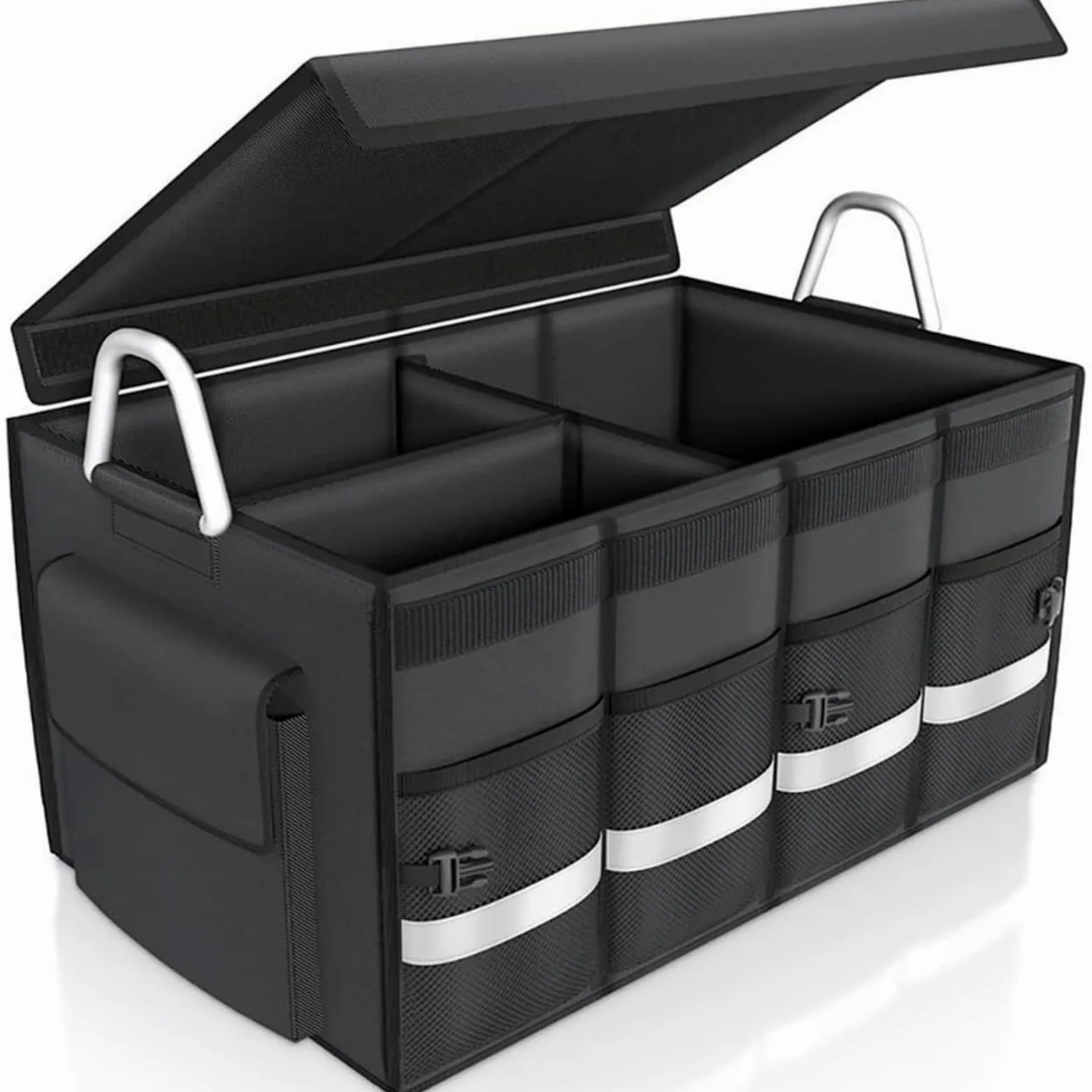 Organizador Maletero Coche, para Zeekr X 7X, Caja Plegable para El Coche, Bolsa Impermeable para Maletero del Asiento Trasero