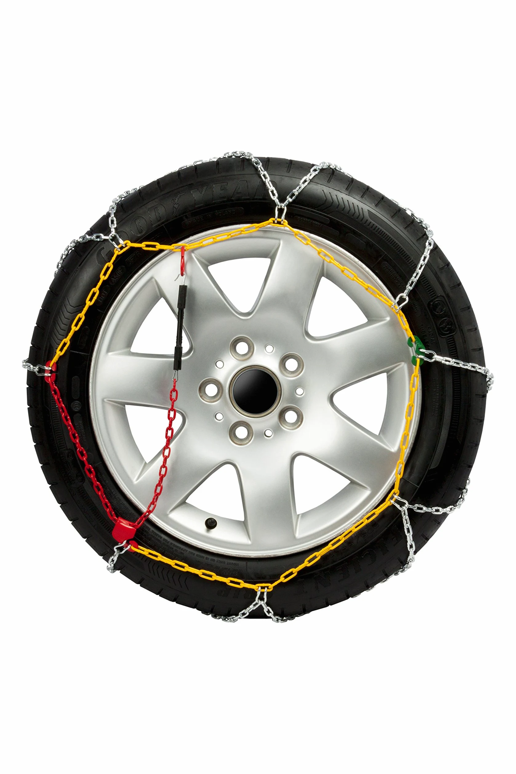 Goodyear Cadenas de Nieve Metálicas 9 mm 130 Tensor Automático