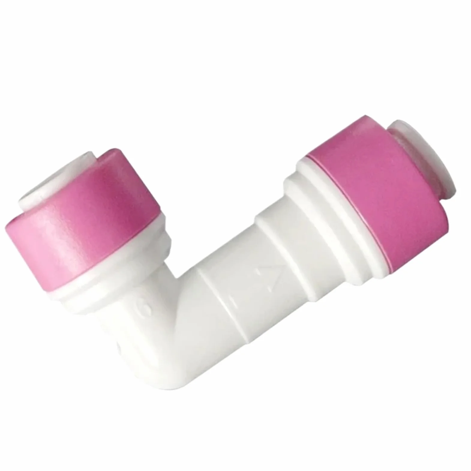 5 piezas de codo válvula retención agua ósmosis inversa, conector acoplamiento rápido manguera 1/4" diámetro exterior, plástico for sistema