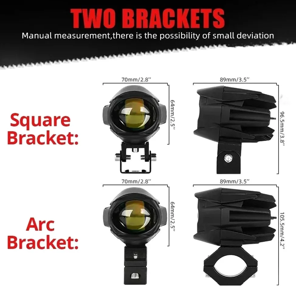 KWEZ Faro Compatible Faros Para camiones, coches, ATV, accesorios de luces auxiliares
