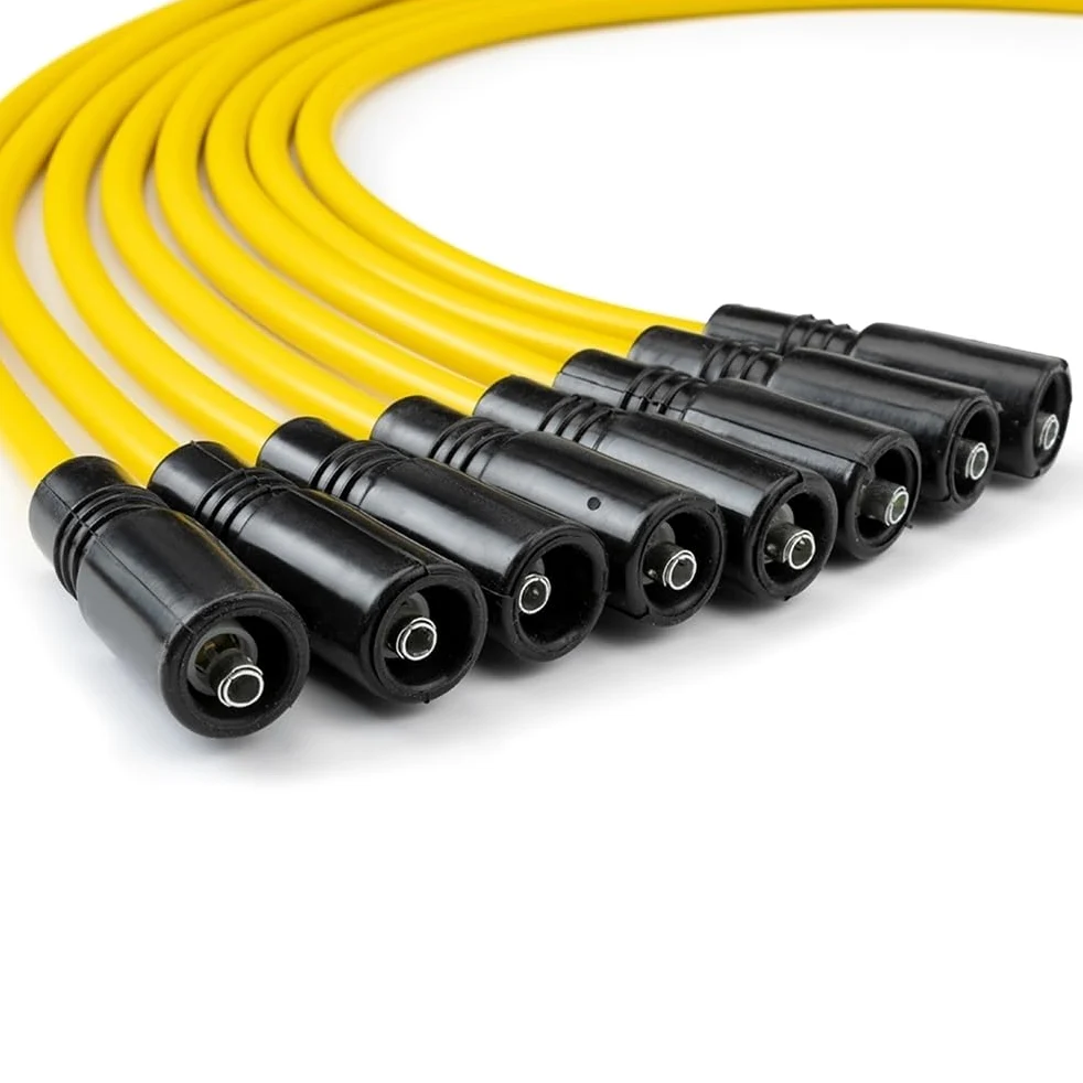 cables bujías coche Para Cadillac para Escalade 1999-2000 V8 5.7L | 96646 2X1197 9718Q 88862089 Cable de bujía de 0.315 in.