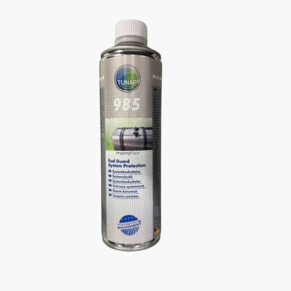 TUNAP 985 Aditivo Protector para Combustible diésel | Elimina contaminantes orgánicos y Protege el Sistema de Combustible 500ML