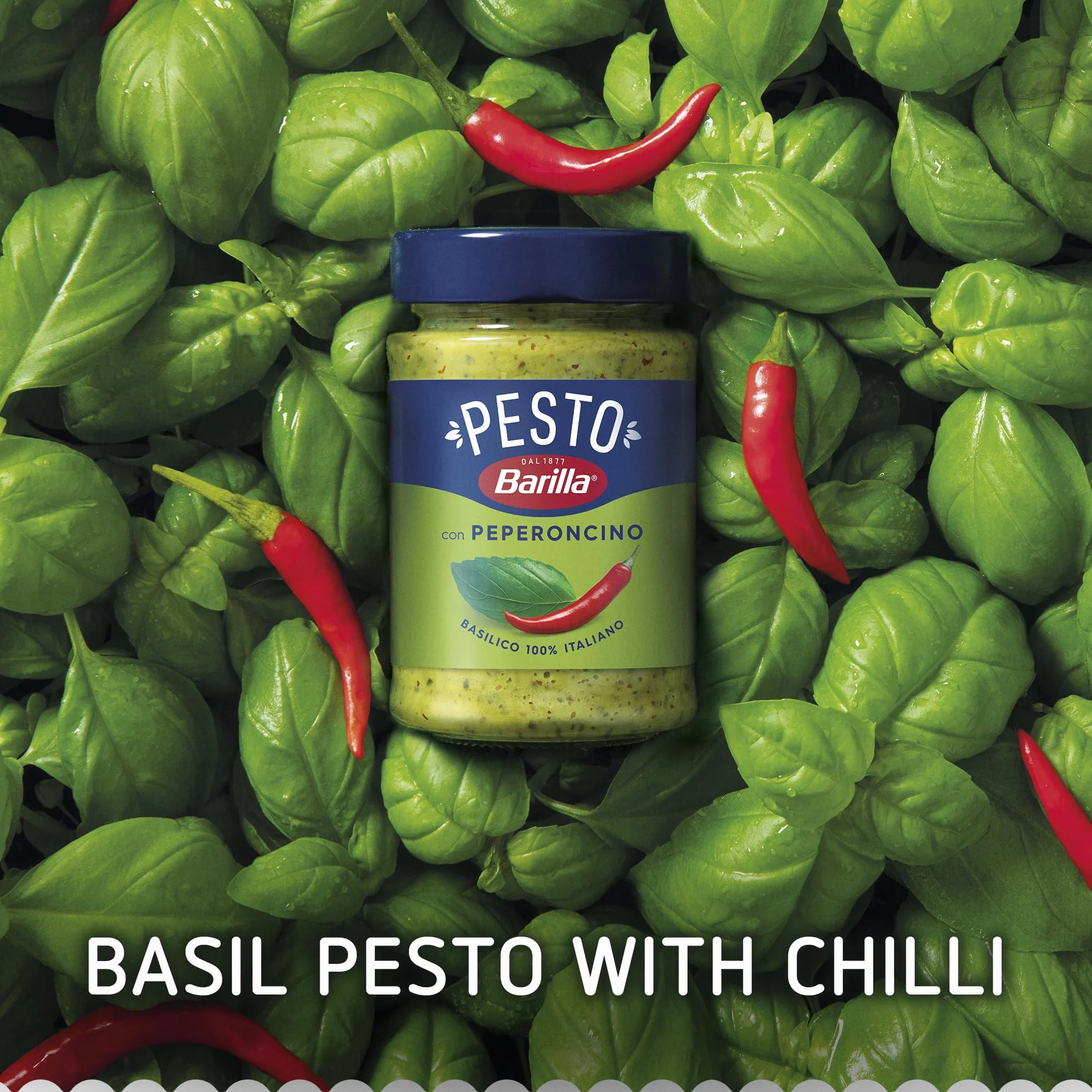 Barilla Pesto Albahaca y Pimiento 195 g