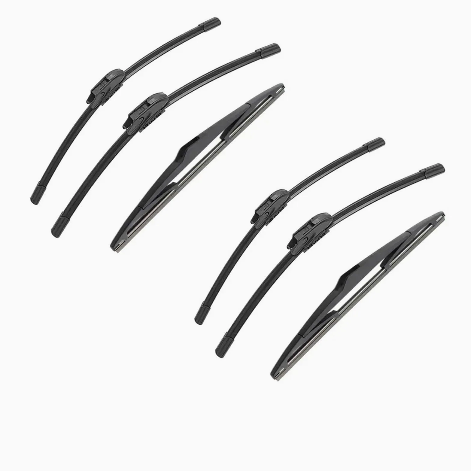 Limpia Parabrisas Escobillas Limpiaparabrisas Delanteras Traseras Para Suzuki Para Grand Para Vitara MK3 2006-2015 Accesorios Automóvil Unidades Juego Escobillas Limpiaparabrisas(6 PCS)