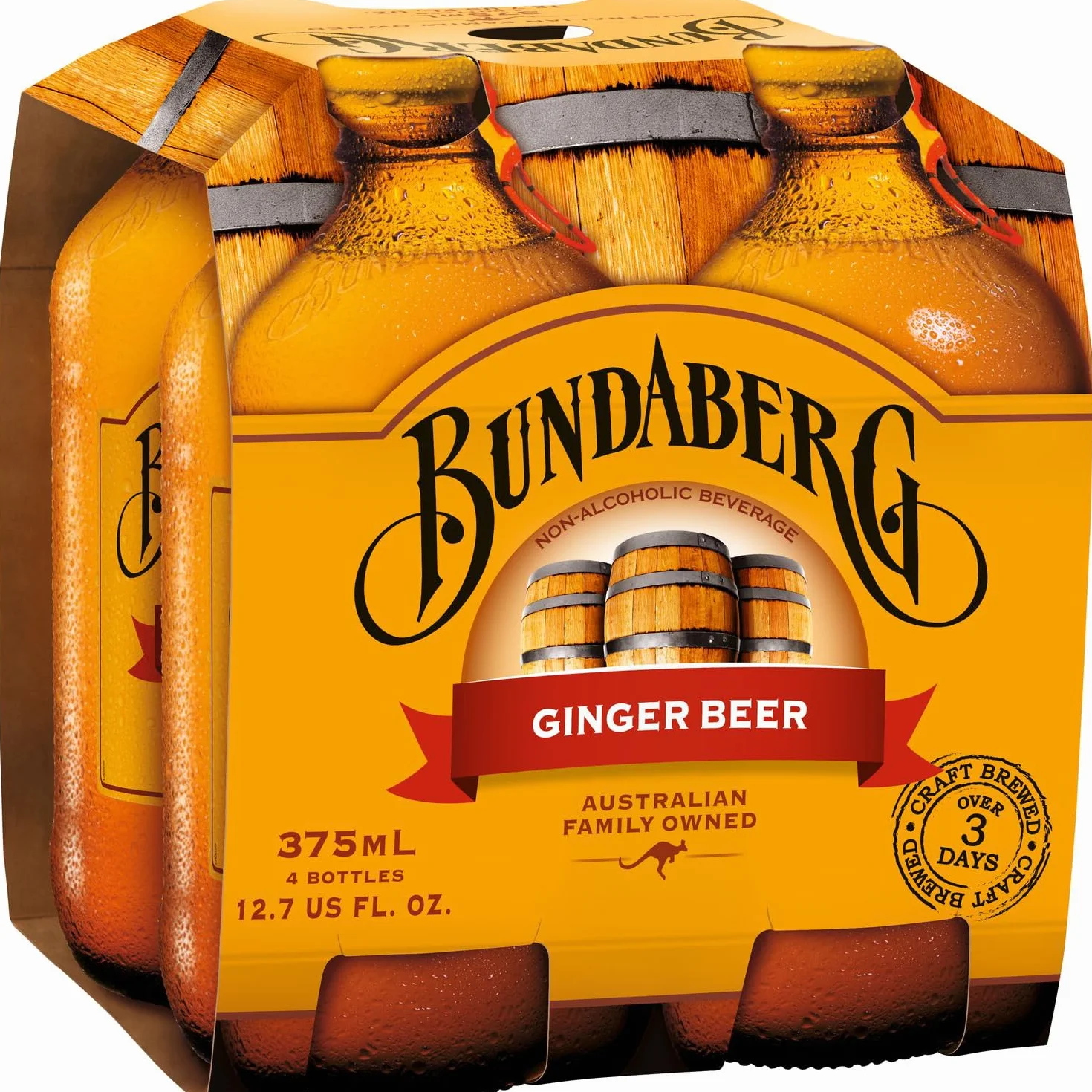 Bundaberg Ginger Beer 375ml Case of 12