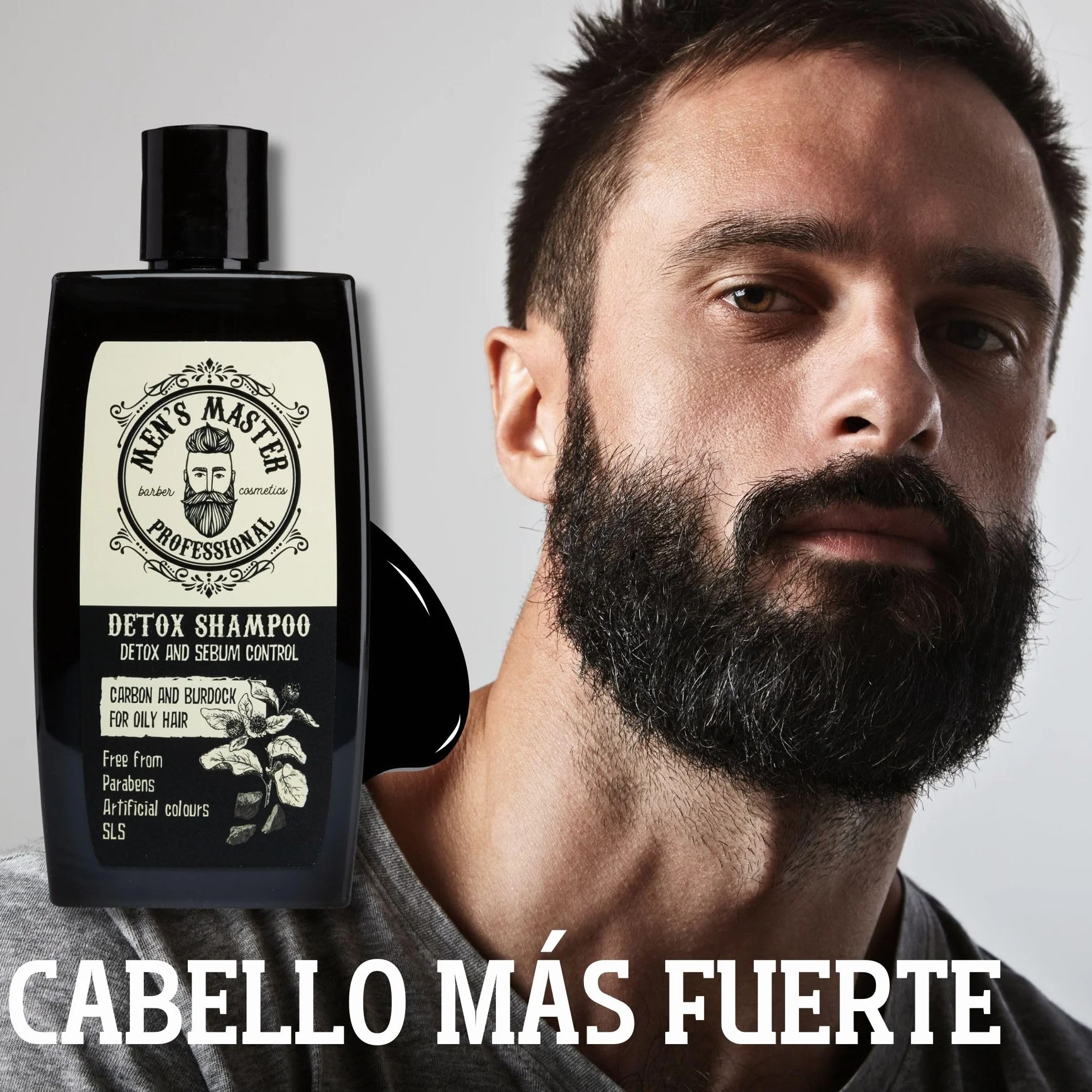 Master Champú Detox Anticaída para Hombre 260 ML