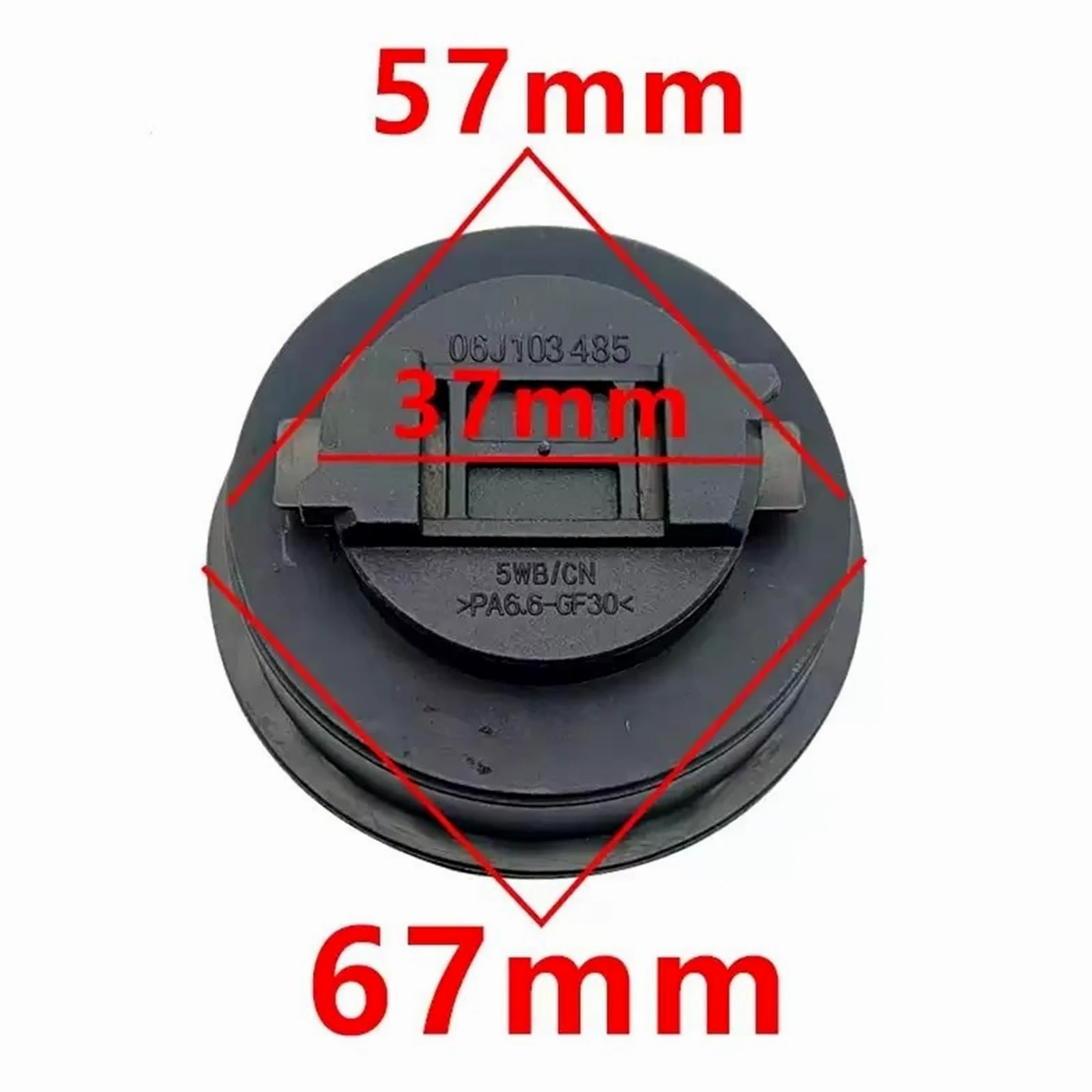 Tapón de llenado de aceite de motor Para A4L Para Q3 Para Q5 Para Q5L Para A6 Para A6L Tapa Llenado Aceite Motor Accesorio Repuesto Tapa Enchufe