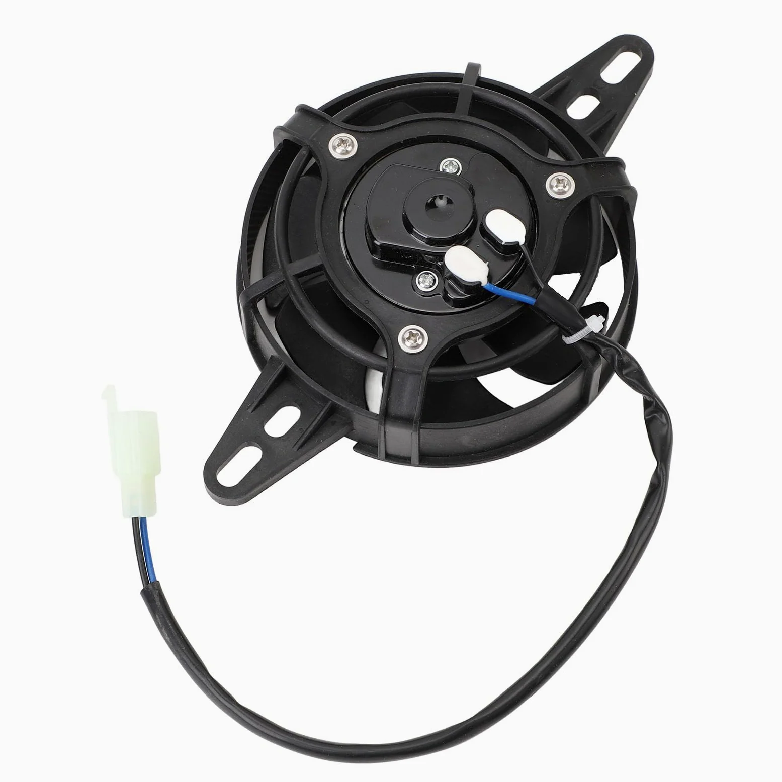 Tonysa Ventilador de Refrigeración del Radiador de la Motocicleta, Ventilador Eléctrico de Alta Eficiencia de 12 V para Moto Cuádruple ATV de 150-250 Diseño Compacto, con