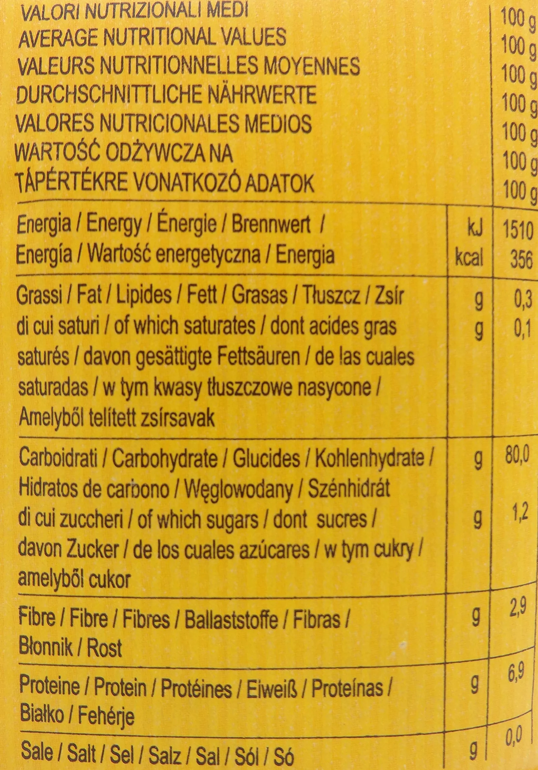 Risoni pasta sin gluten maíz arroz trefilada al bronce 100% italianos 300 g