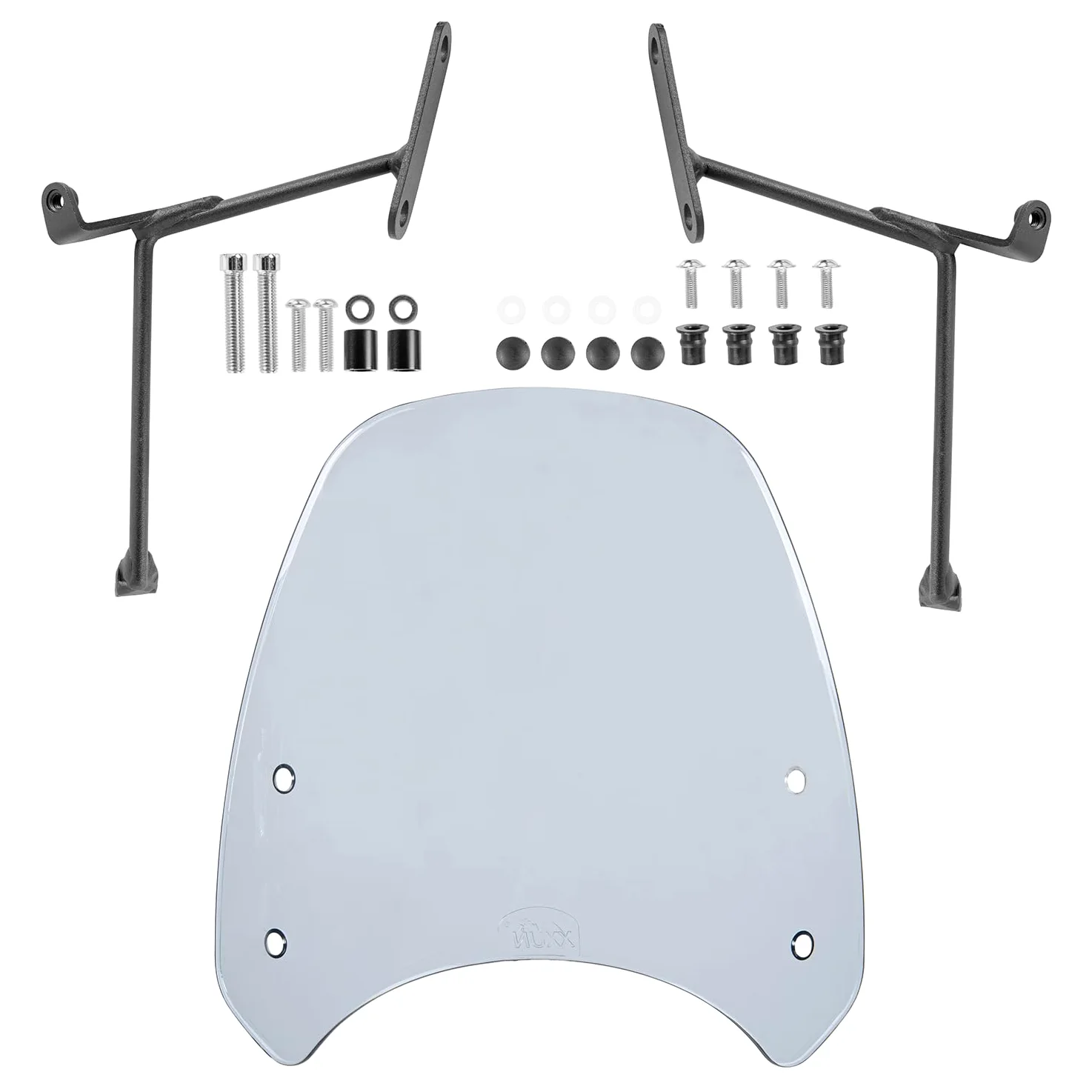 Deflector Viento Parabrisas Carenado Delantero Motocicleta Compatible con CL300 2023 CL500 2023 2024 CL 300 500 Lunas y Deflectores de Viento Moto Protector Pare-brise Visor (Humo Gris)