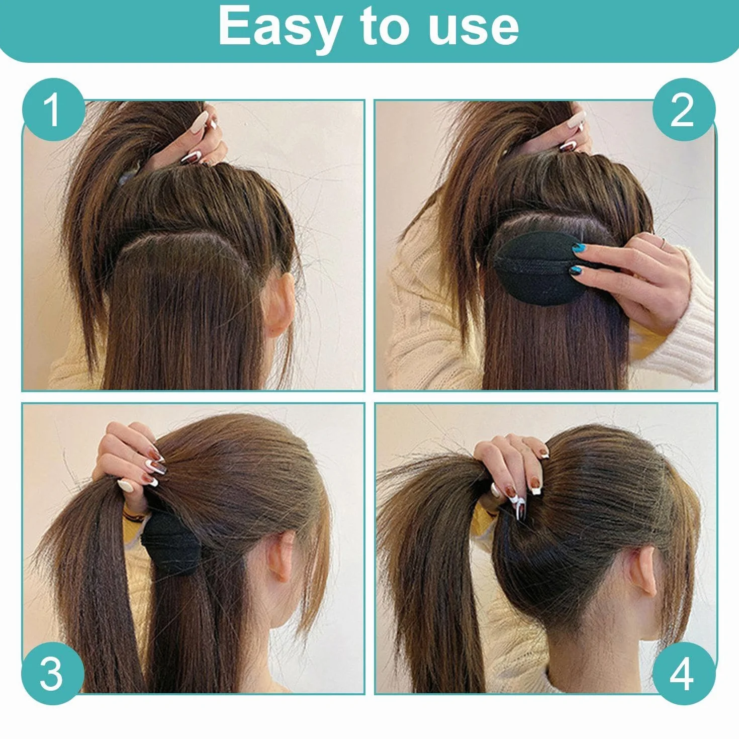 Almohadillas Para Peine Accesorios Para Peinar El Cabello Diy