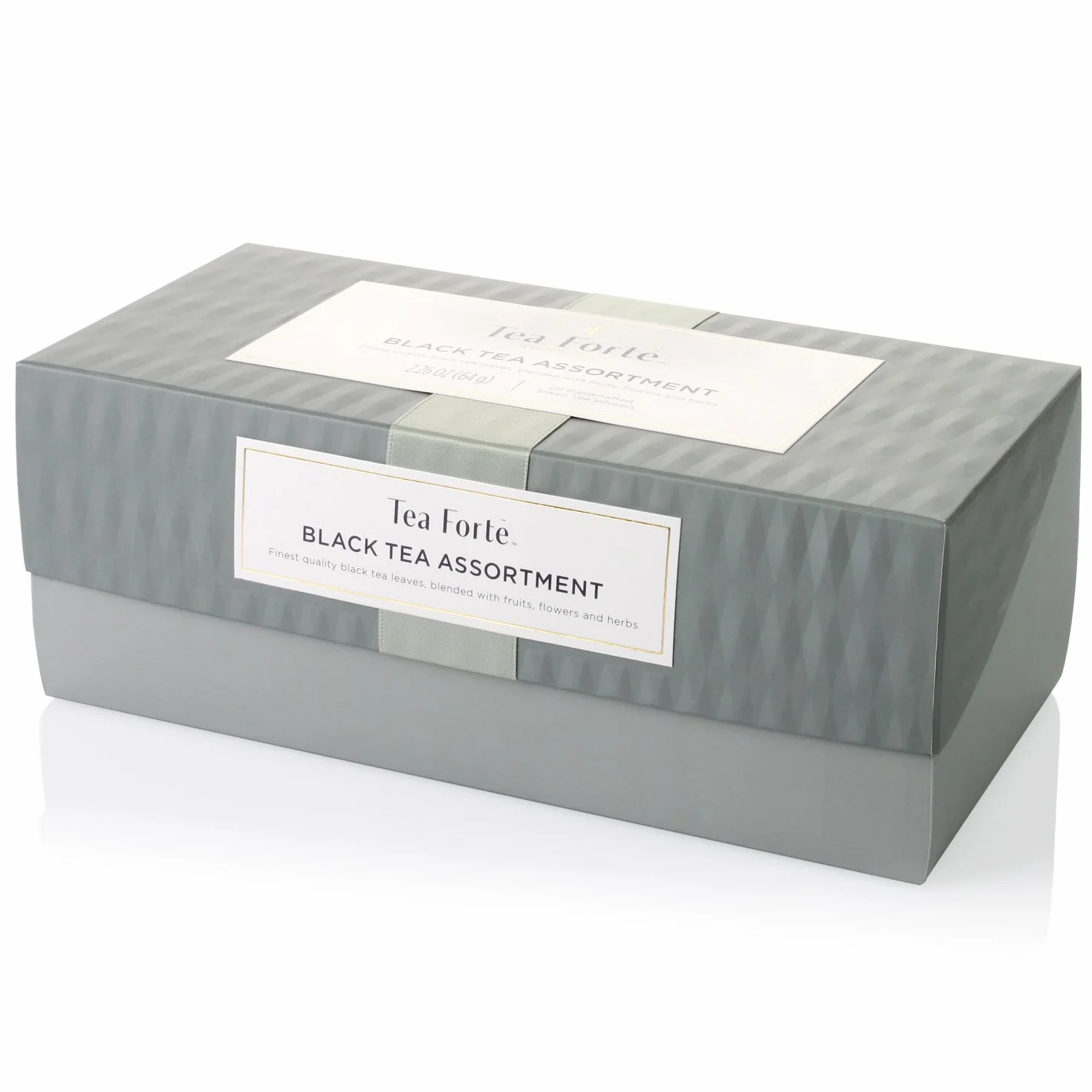 Tea Forte Caja de Tés Negro Variedades 20 Infusores Pirámide
