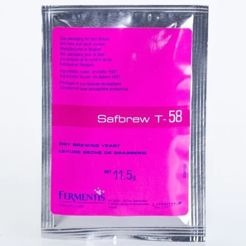 Fermentis Safbrew T-58 11,5 g Levadura seca alta fermentación