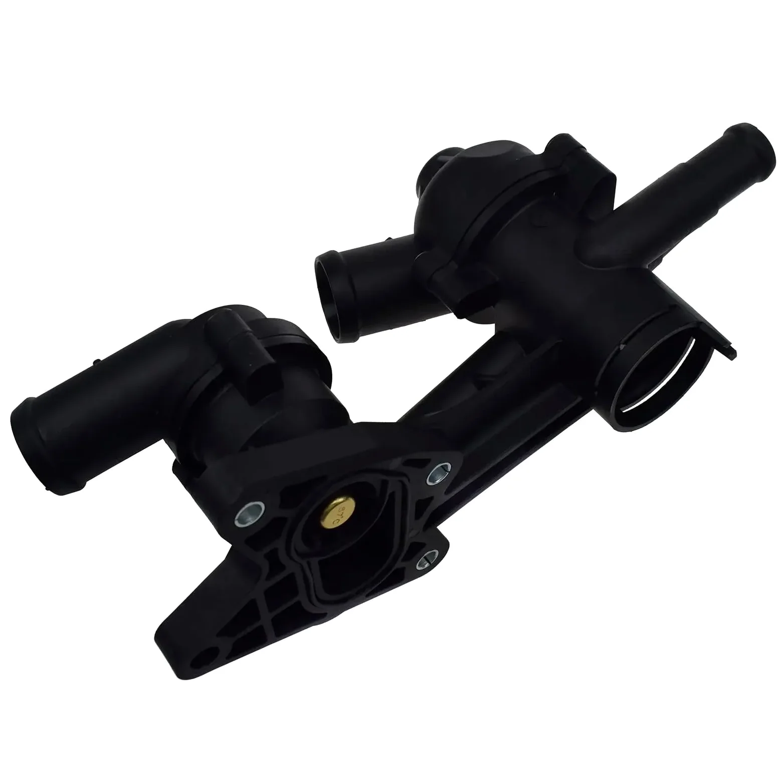 Brida termostato con bulbo de temperarura y tubo agua Para Vw | Para Vento 14-18 1.6L gasolina 03C121065B,03C121111AE(Thermostat Housing)
