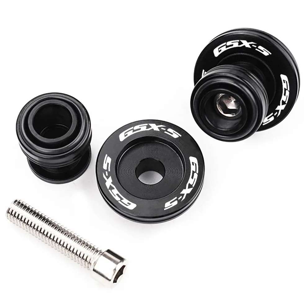 Soporte de montaje Bobbins de 8 mm para GSXS 750 950 1000 1000GT GSX-S GSXS750 GSXS950 GSXS1000 GSXS1000GT Accesorios de Motocicleta Basculante Soporte de Bobinas Protector de oscilación