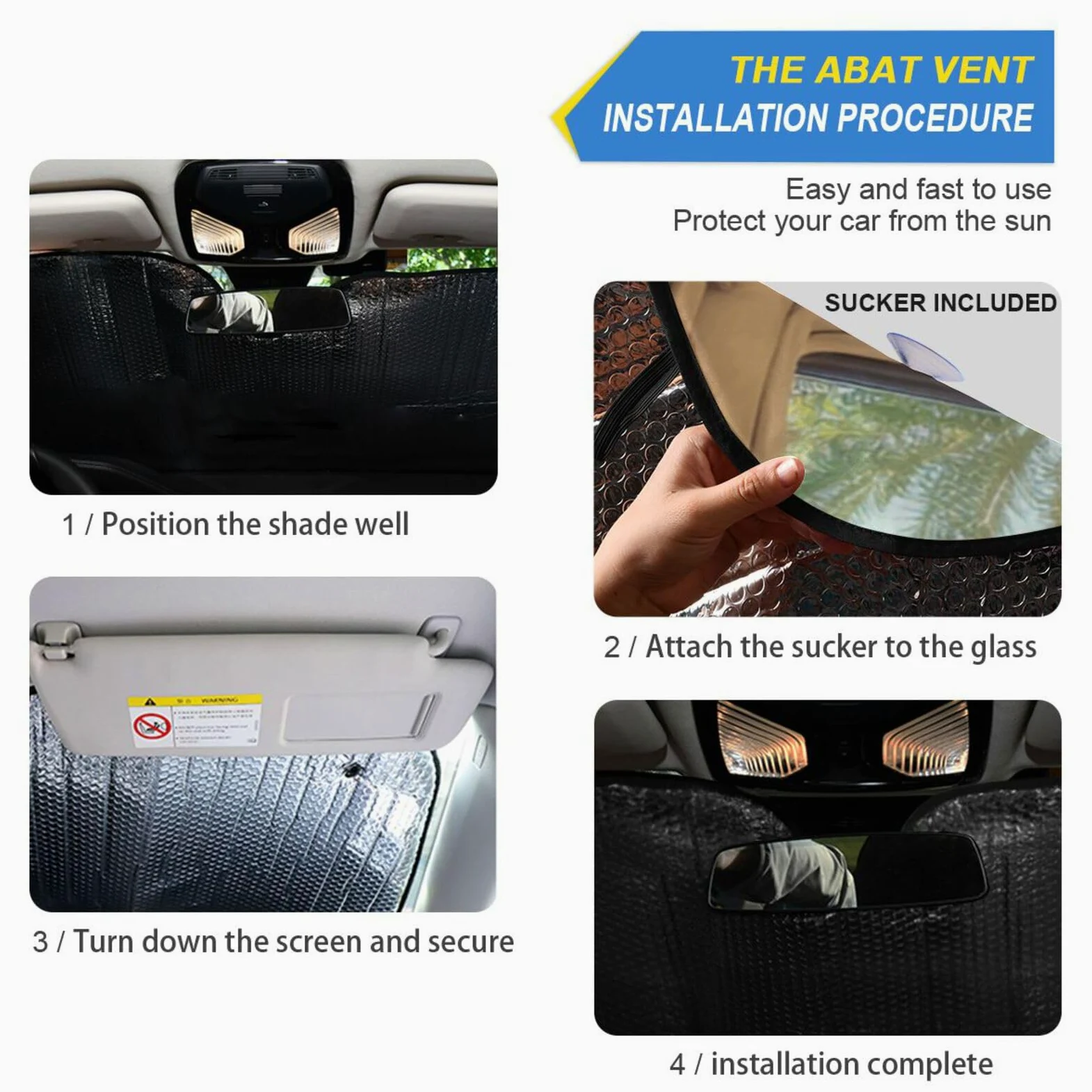 Parasol para parabrisas de coche, diseño de mapache, protector reflectante de rayos UV, mantiene tu vehículo fresco, plegable para coche, camión, SUV