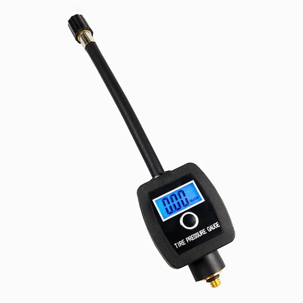 Manómetro electrónico para neumáticos, fácil instalación, Pantalla Digital portátil Personal, Piezas de Bicicleta para Motocicleta y Bicicleta