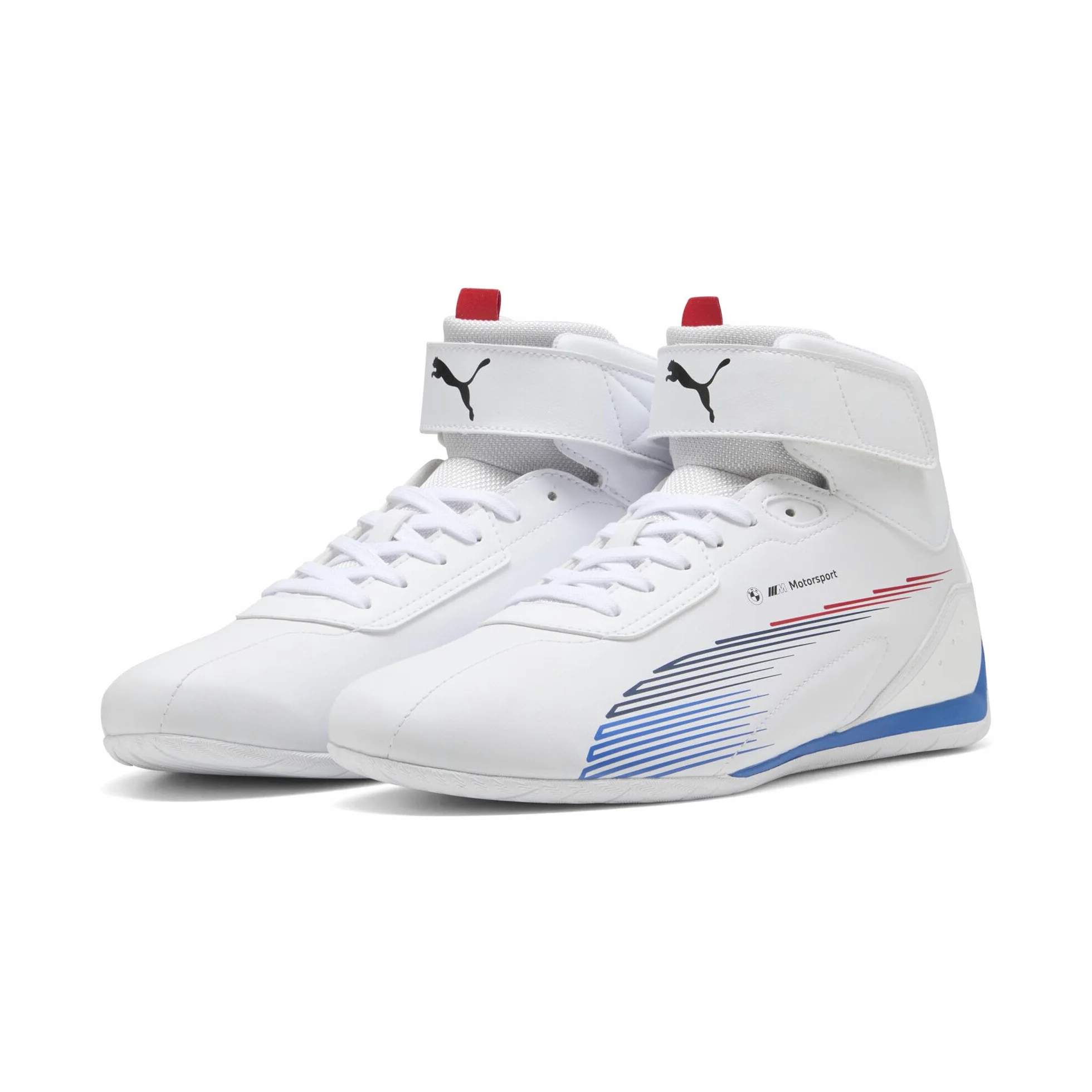 PUMA Zapatillas BMW M Motorsport Neo Cat Mid 2.0 46, White Cool Cobalt Blue