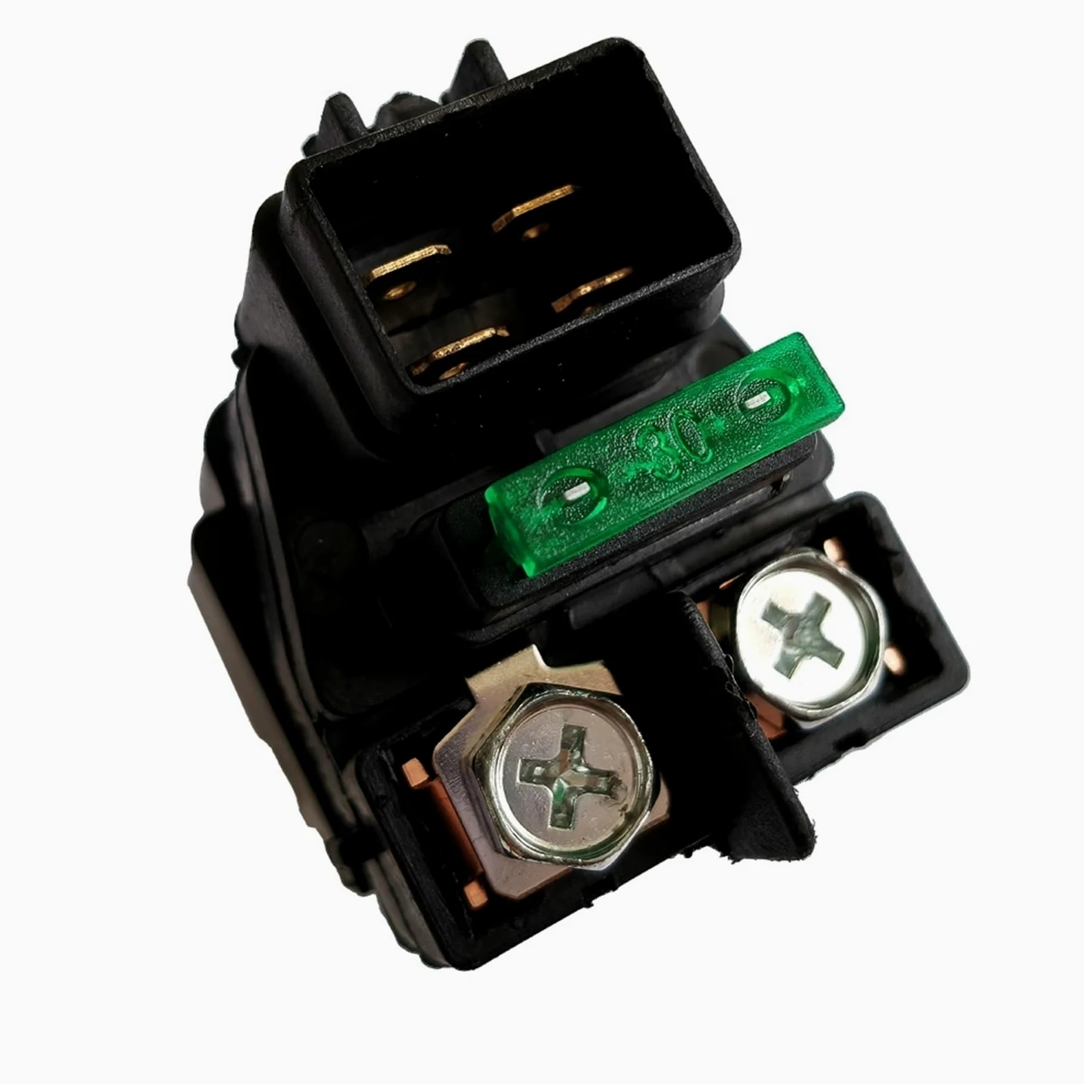 Solenoide arrancador motocicleta Solenoide de relé de arranque de 12 V compatible con SUZUKI LT-A400 EIGER 400 2X4 AUTO LTA400 LTA LT-A FEIGER 400 4X4 AUTO Relé arranque genérico(1pc relay)