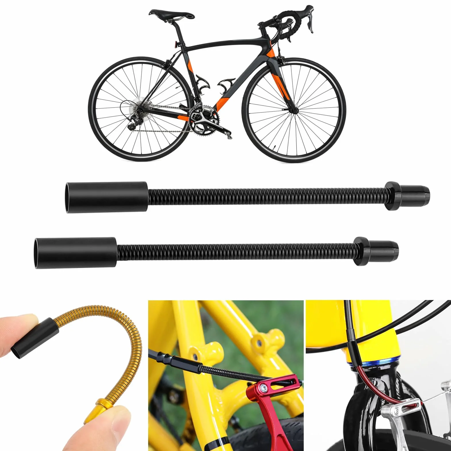 Tubo de freno flexible de acero inoxidable para mejorar la durabilidad