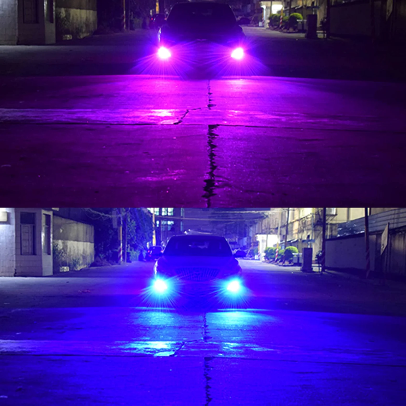 Bombillas LED RGB Para Faros Delanteros, 80 W, 7600 Lúmenes, Faros Delanteros LED Brillantes, 6000 K, Blanco Frío, Kit De Conversión De Faros LED IP68 A Prueba De Agua, Paquete De 2,H4