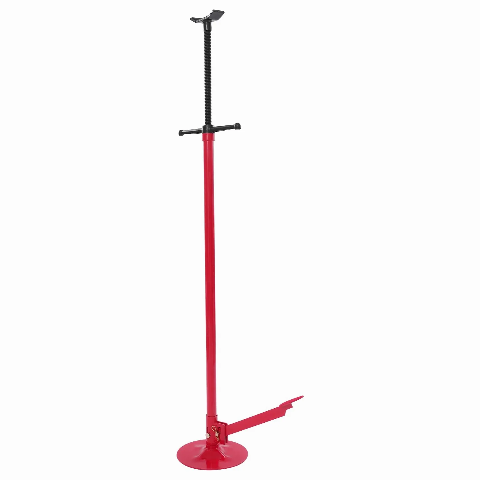 Soporte ajustable para gato hidráulico, soporte de elevación inferior de acero, herramienta de elevación con pedal, para mantenimiento diario de vehículos, cambio de neumáticos, inspección de chasis