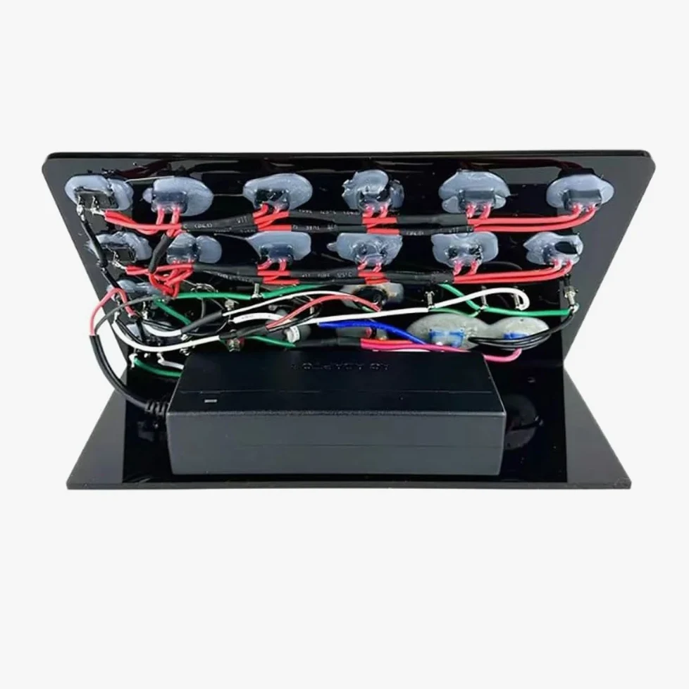 Tablero de Prueba de Faros de Coche, Bombilla LED de Xenón Hid T10 W5W Festoon C5W T20 7443 H1 H3 H7 H4 9005 Tester