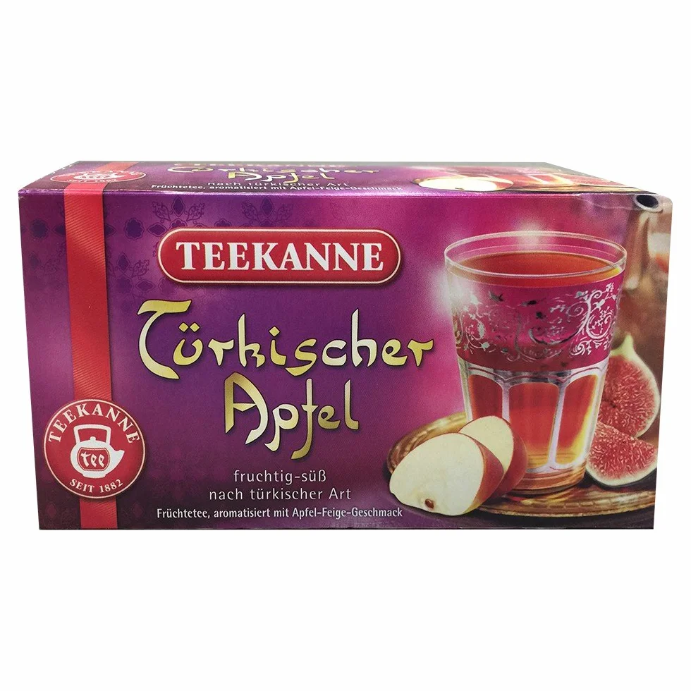 TEEKANNE Tetera Té Manzana Turca 20 piezas