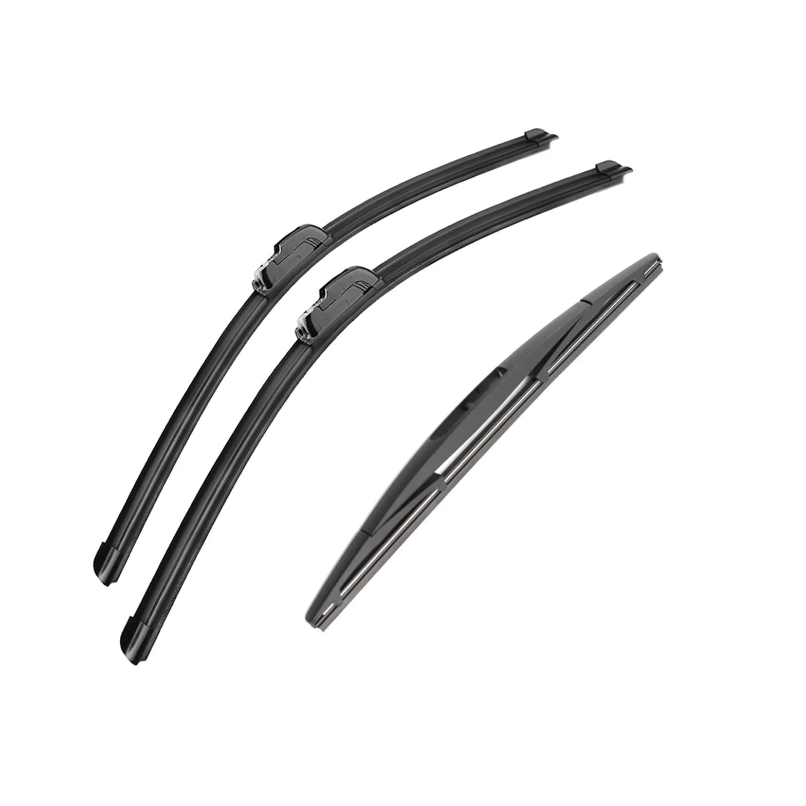 Juego de limpiaparabrisas Para Mitsubishi Grandis 2003-2011 28"+22"+12" 3 piezas escobillas limpiaparabrisas delanteras y traseras parabrisas limpiaparabrisas(9mm J Hooks)