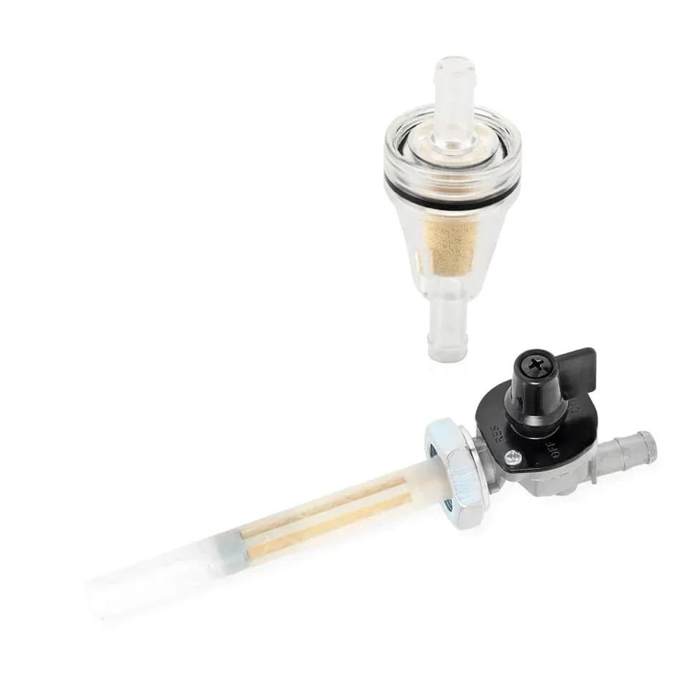 Línea de Aceite Válvula de Gas Llave de Purga Línea de Aceite Filtro Apto for Hon 1100 S Ace 1100 Aero 1100 Sabre 1100 SPI 1100 VT1100 C C1 C2 C3 1995-2007