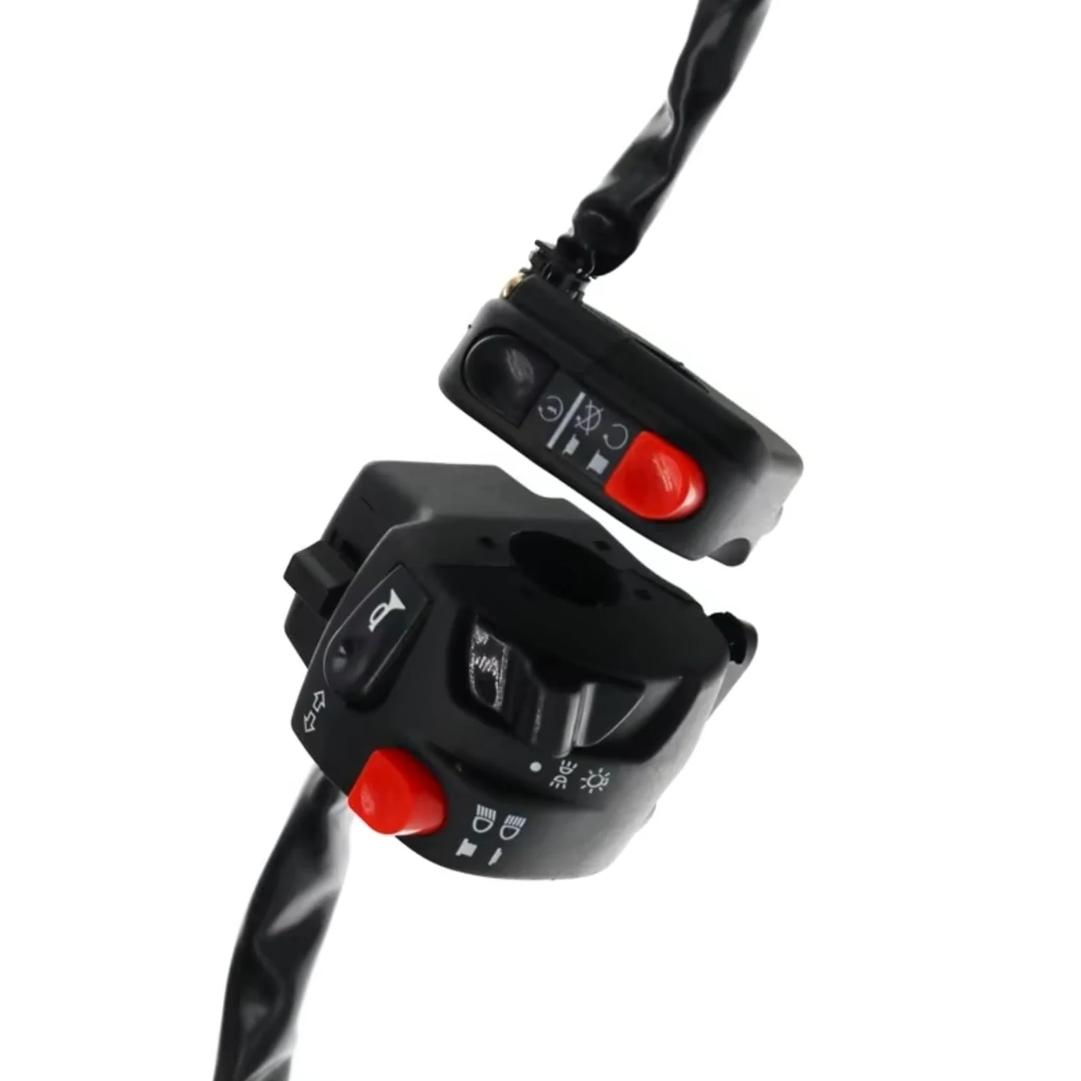Interruptor Para Moto Manillar Eléctrico Botón De Bocina De Motocicleta Universal De 22mm Señal De Giro, Lámpara Antiniebla Eléctrica Arranque De Luz | LeftRight