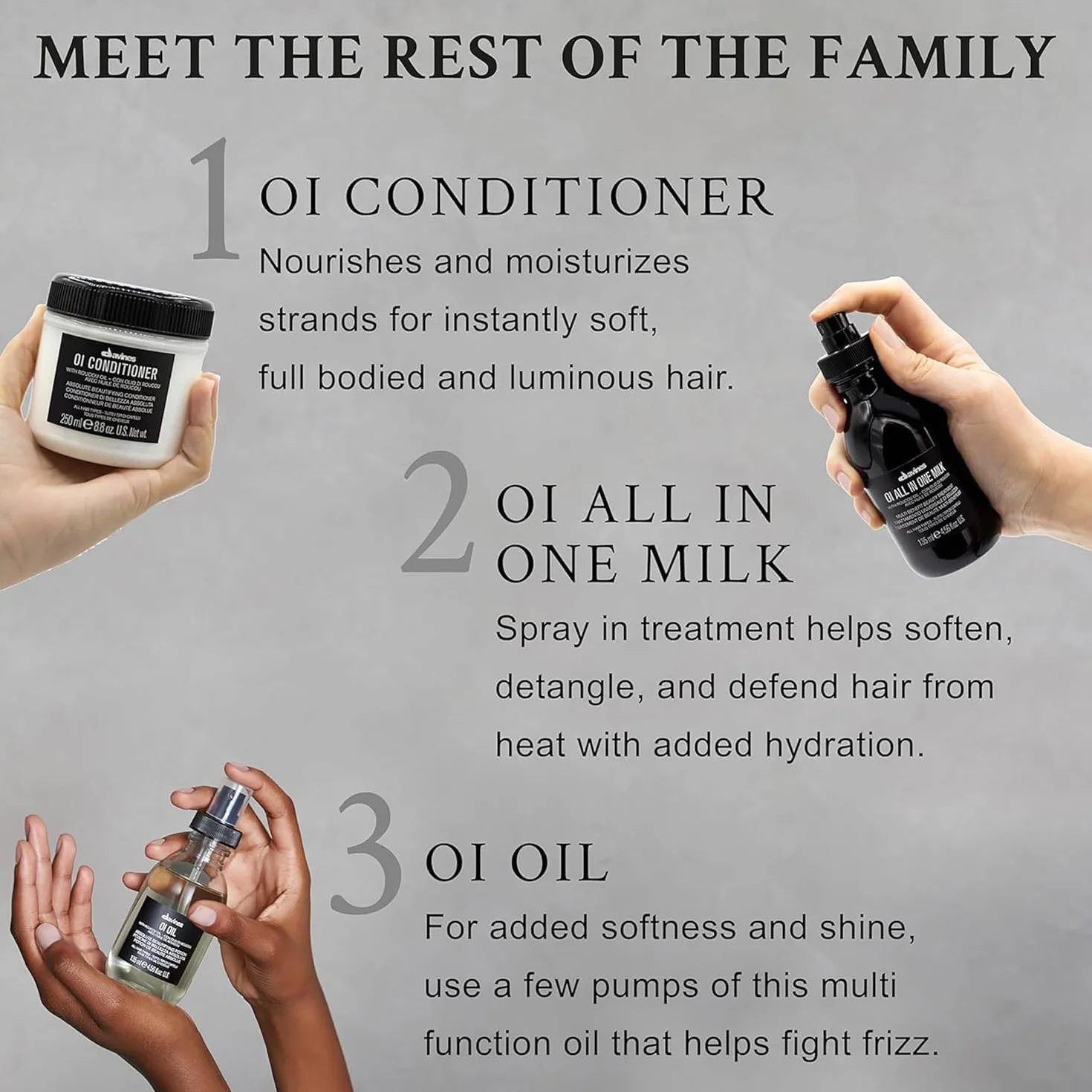 Davines Oi Oil Reestructurante Sin Aclarado 50 ml