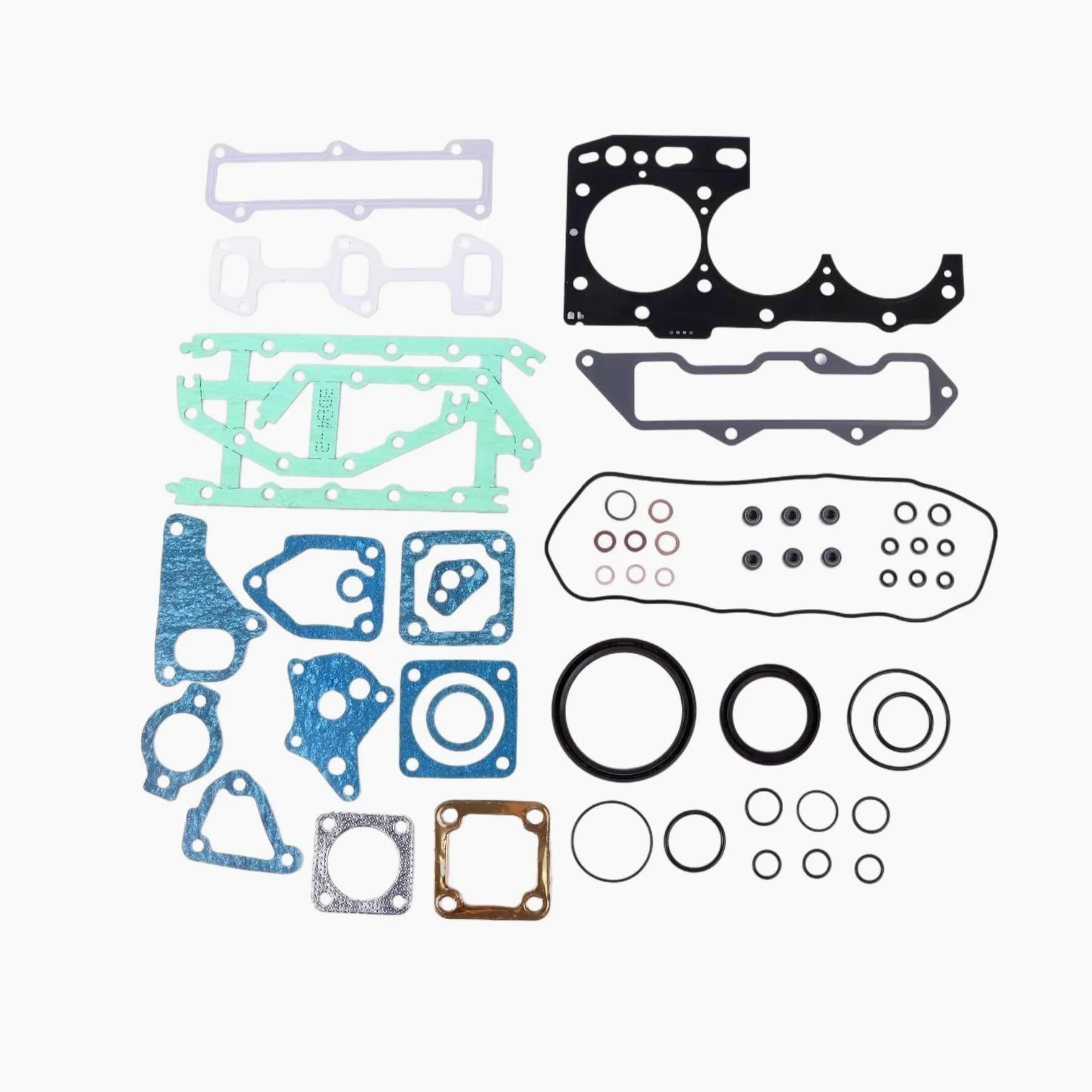 SINOCMP YM729150-92910 YM129001-01340 Kit de juntas de revisión del motor compatible con Yanmar 3TNV88 miniexcavadora cargadora de dirección carretilla elevadora