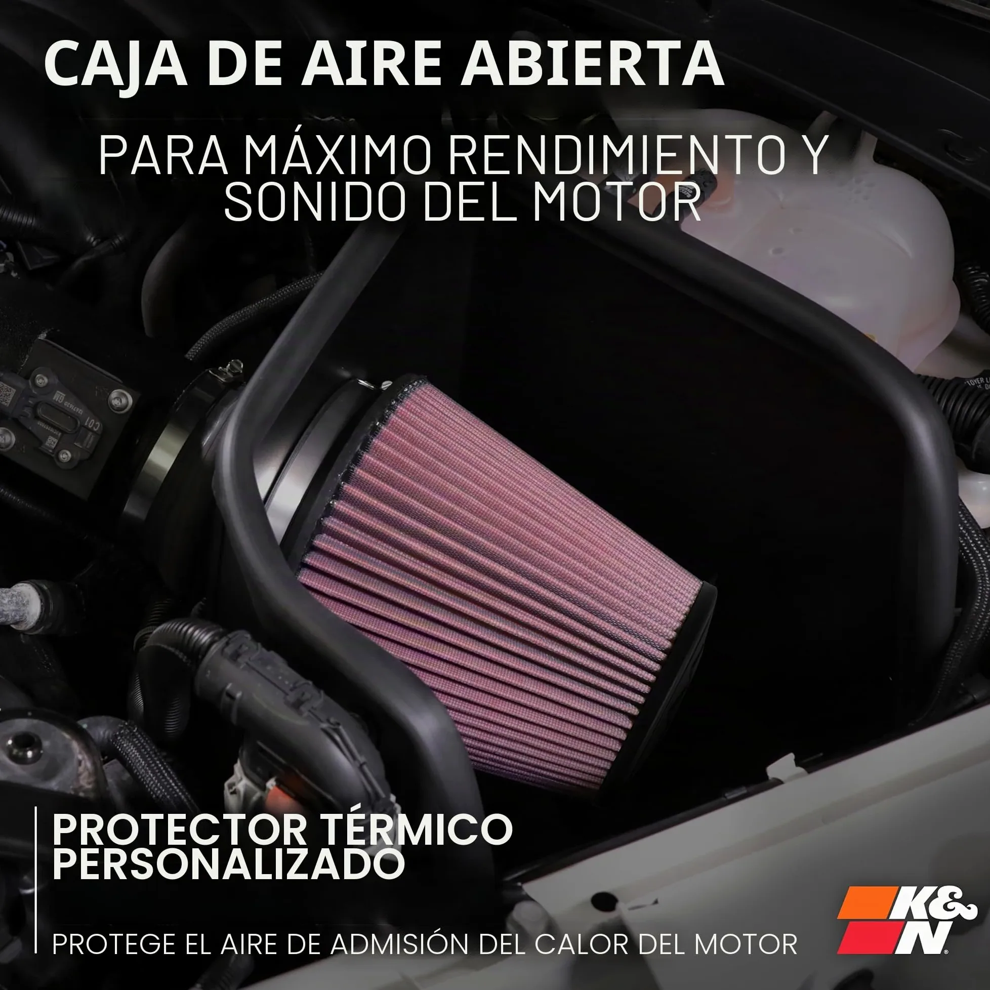 K&N 69-9756TFK Kit de Admisión de rendimiento Coche