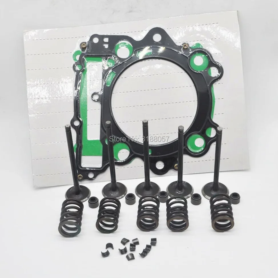 Kit de válvula de Escape de admisión de Cilindro for 2001-2005 for Yamaha Raptor 660R YFM660R 4X4