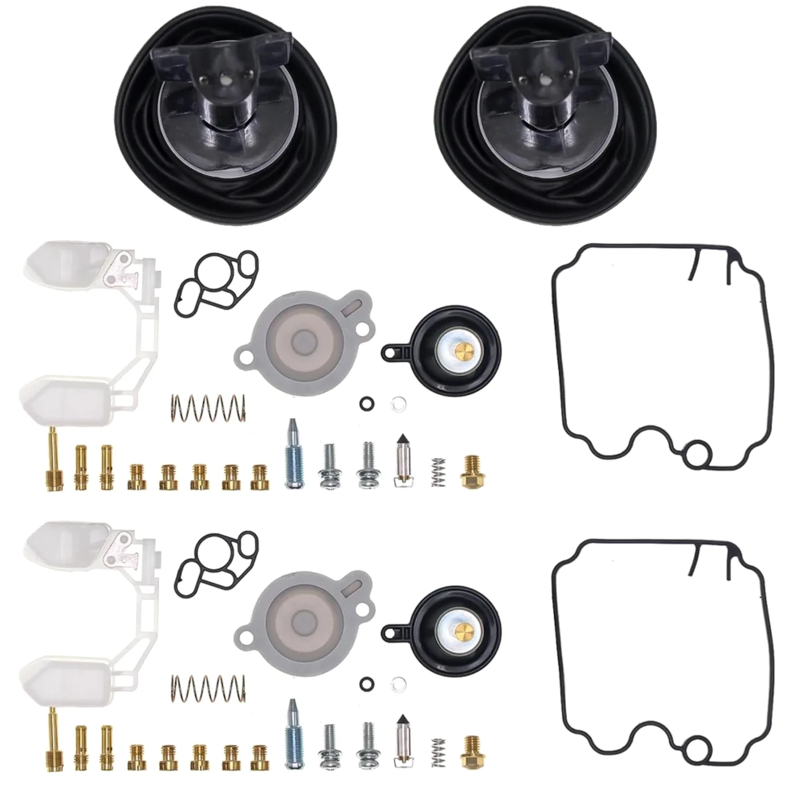 Kit Carburador Repuesto Kit De Reconstrucción Reparación Carburador De Motocicleta Compatible Con Ducati Para Monster 600 750 900 Conjunto De Reparación De Carburador Junta Tórica Jets