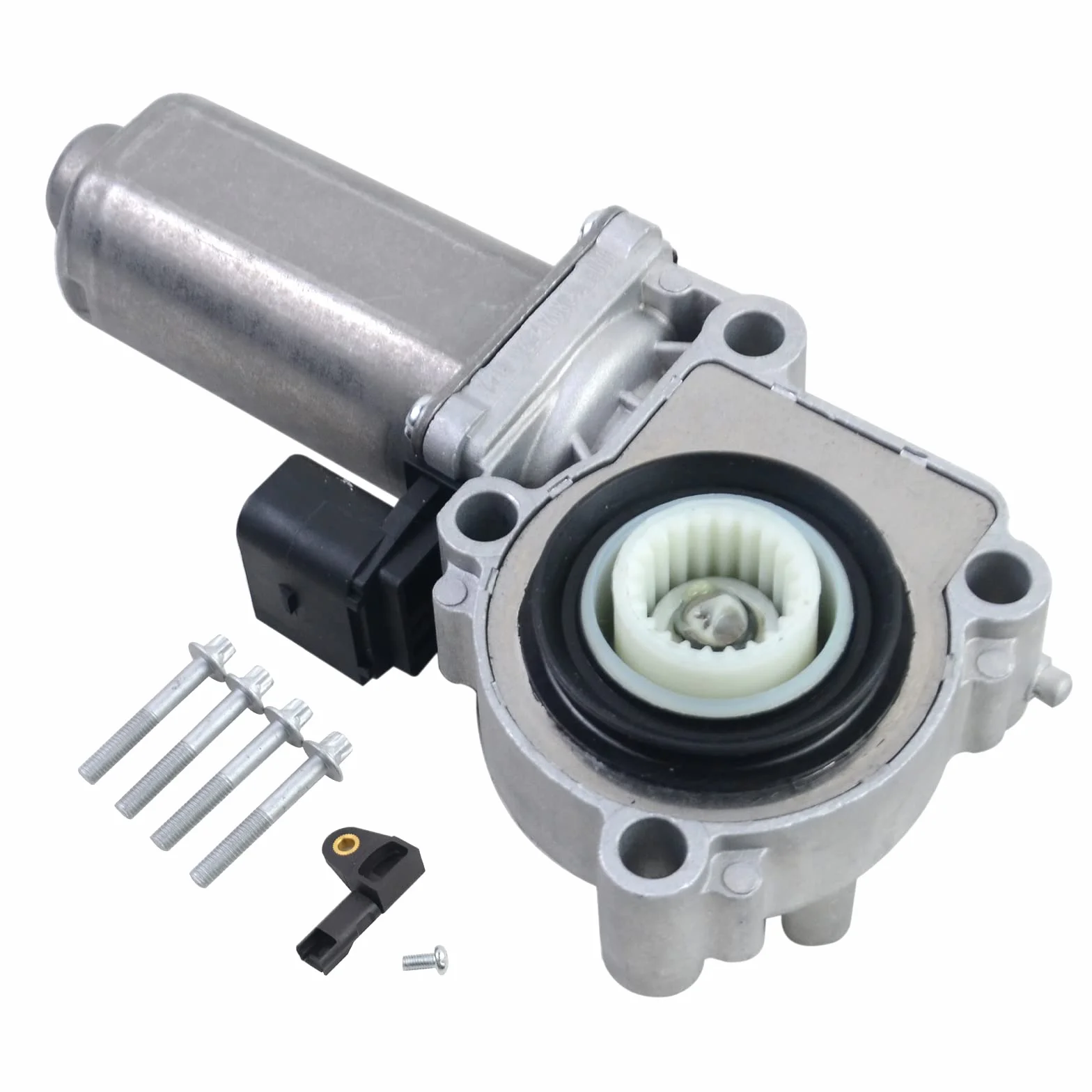 27107566296 Motor de ajuste de caja de transferencia con sensor, caja de transferencia Actuador VTG Motor Hi Low Compatible con E83 E53 E70 X3 X5# 27107541782 27103455136