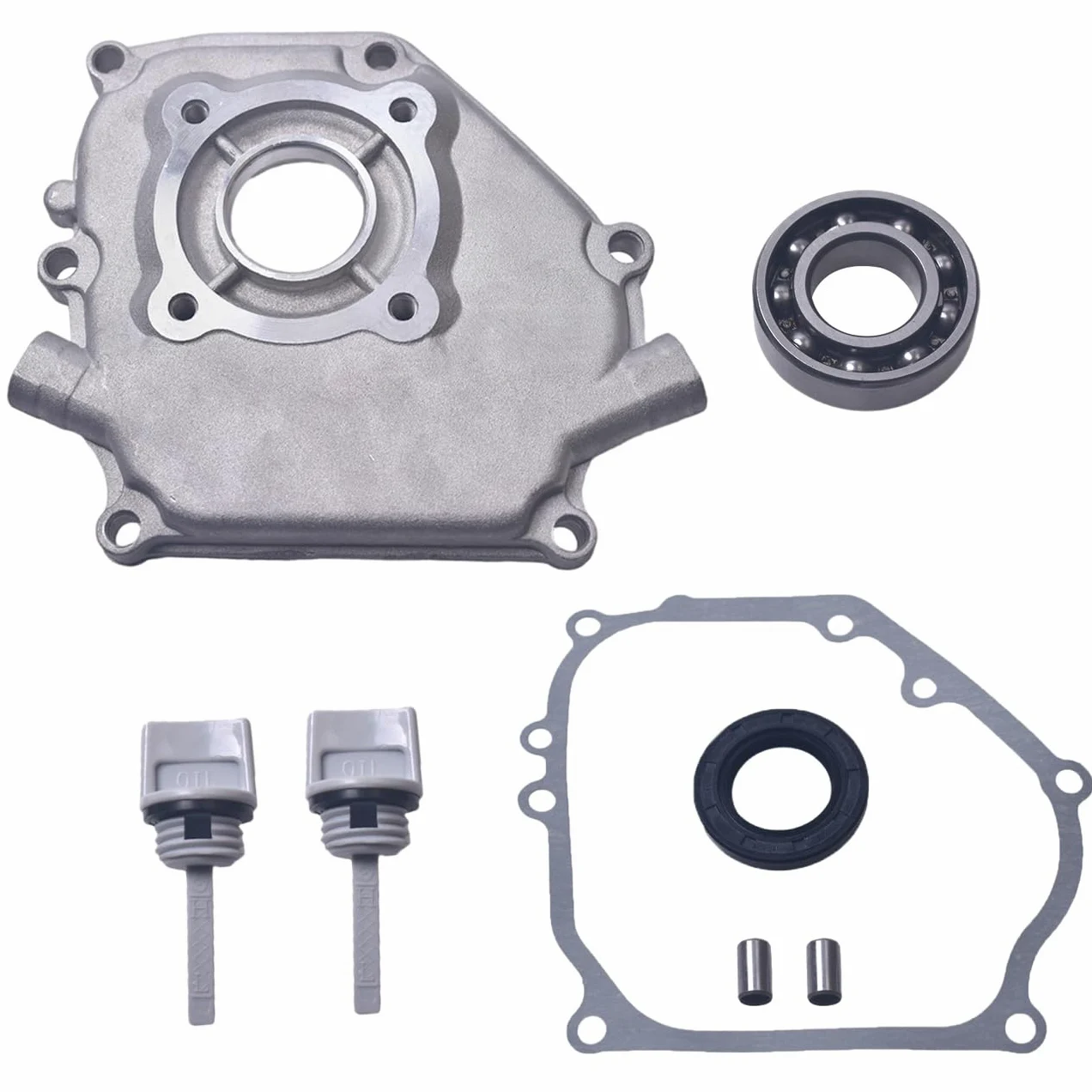 Cubierta del cárter del motor para Honda GX160 GX200 5.5HP 6.5Hp Engine Rep 91201-Z0T-801,96100-62050-00 Mini Bike Go Kart cortacésped