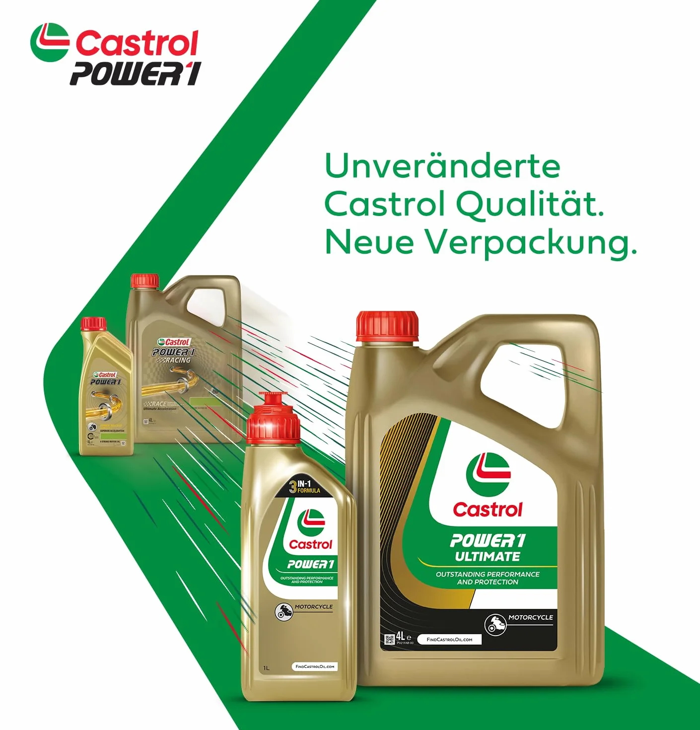 Castrol POWER1 4T 10W-40 Aceite de Moto 4L