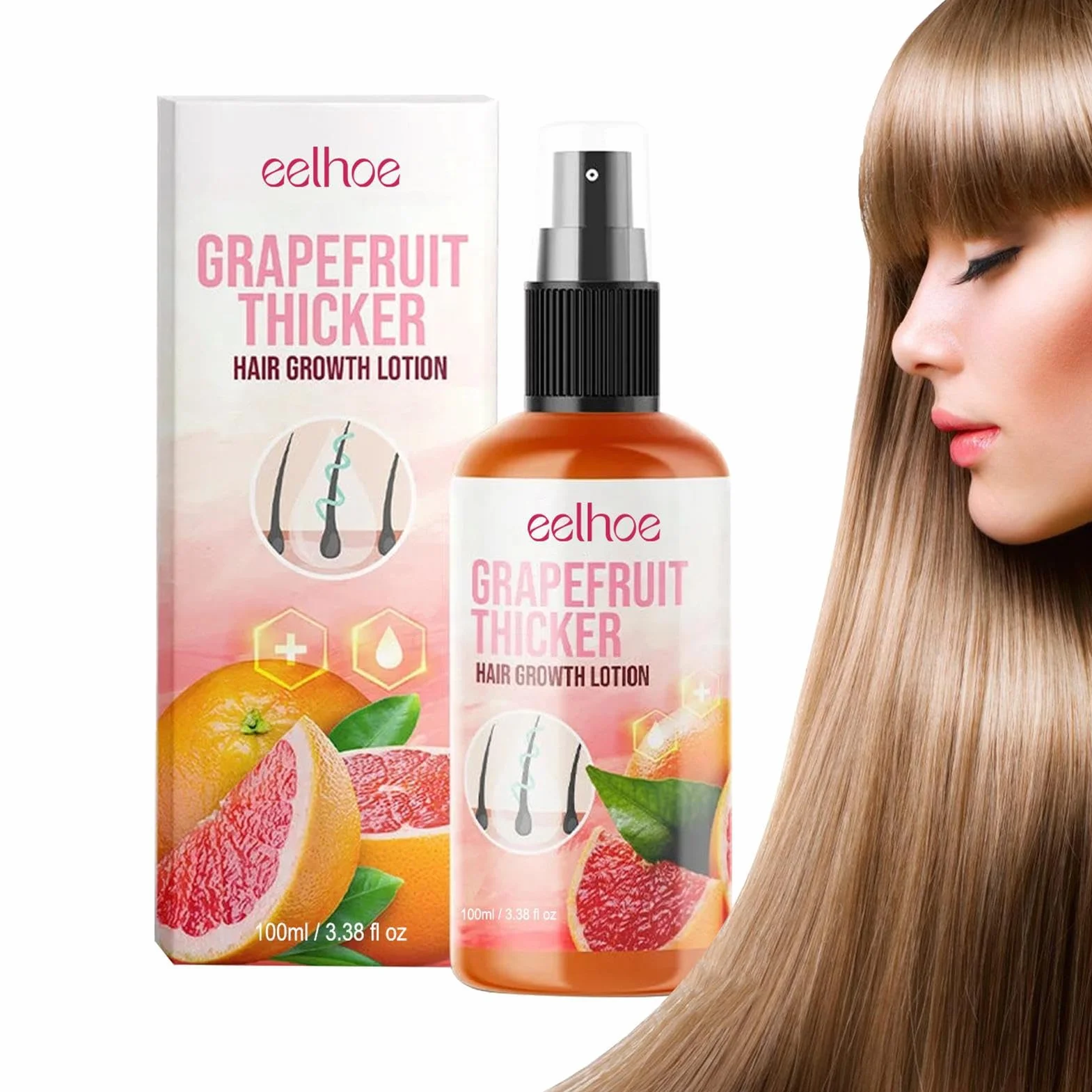 Zankie spray texturizante para el cabello volumen frutas naturales fragancia