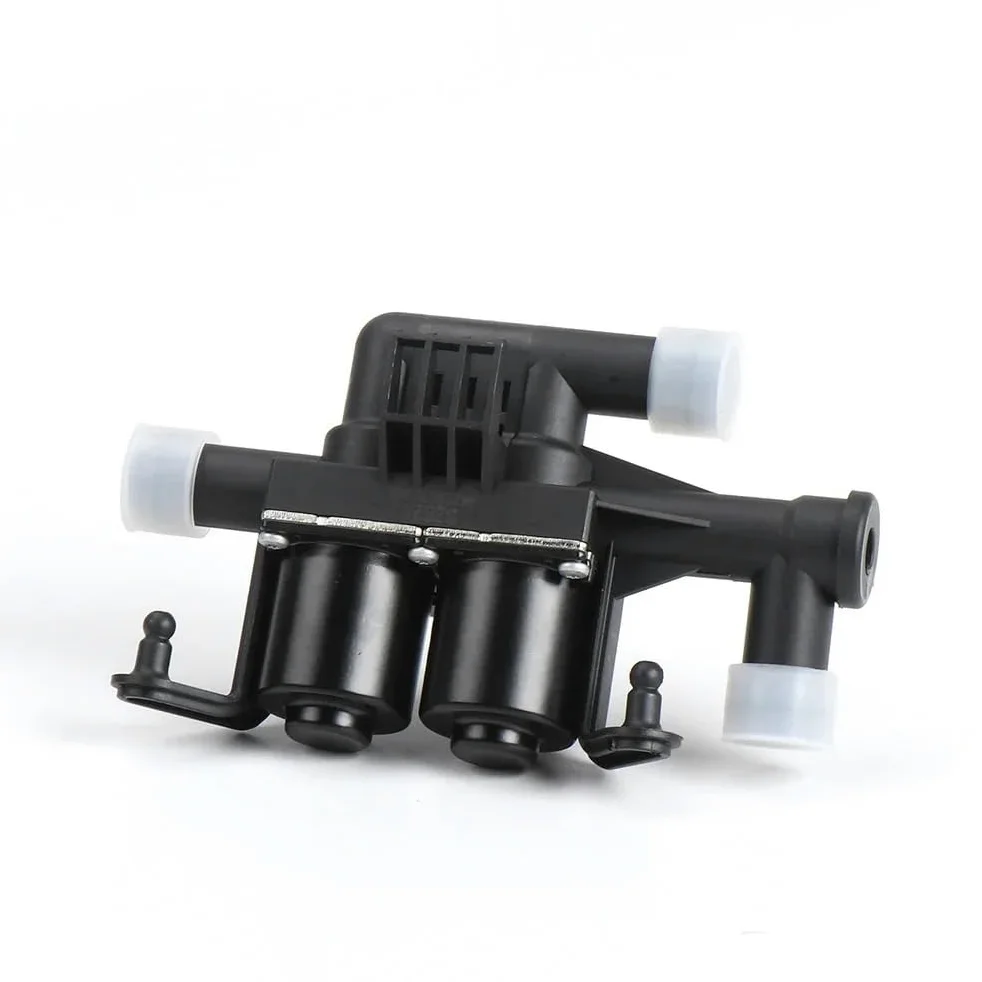 Termostatos del motor Válvula solenoide de control del calentador 64219310349 compatible con BMW Serie 5, 6 y 7 (F07, F10, F11, F02 F04) Termostato refrigerante