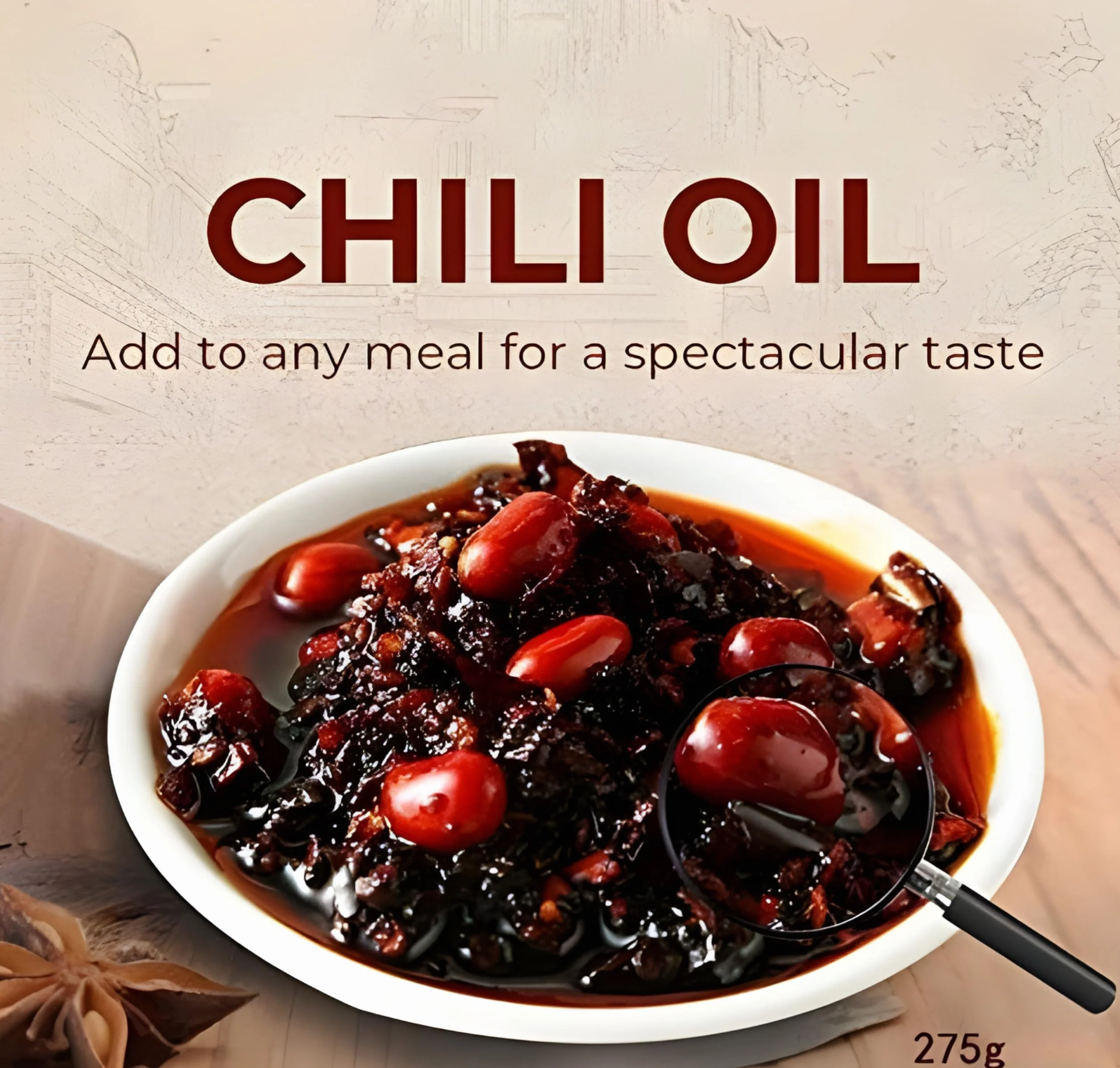 LaoGanMa Peanuts in Chili Oil 275g – Salsa Picante China con Cacahuetes Crujientes