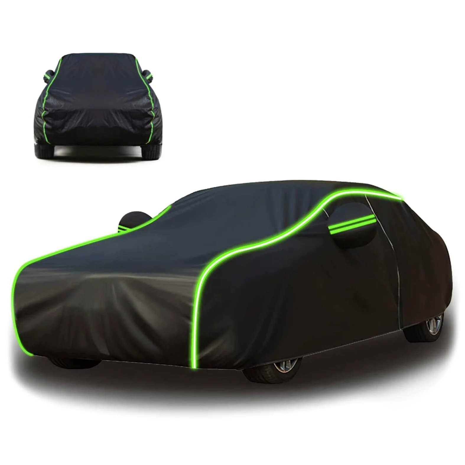 Funda Coche Exterior Hecho para Citroen C4 Picasso 2007-2021, Funda para Coche, Lona Coche, Impermeable Respirable Anti-UV Resistente Al Polvo Lluvia Nieve Rasguño x107lkbx601