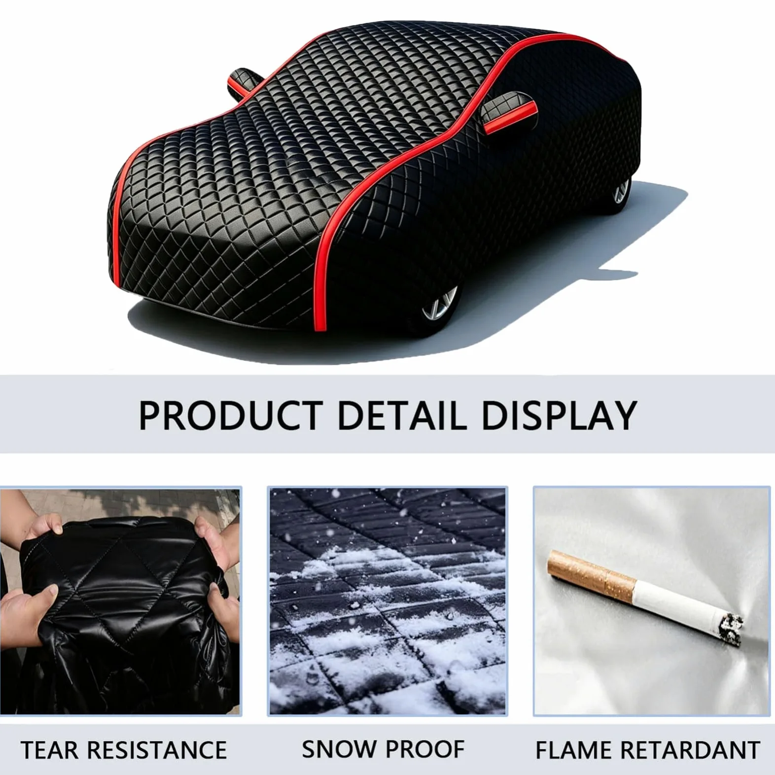 Funda Coche Antigranizo para A UDI A5 Coupé | Funda Reforzada Anti-Sol & Anti-Polvo – Uso Exterior Todo el Año, Antirrayas & Anti-Abrasión, con Bolsa Incluida