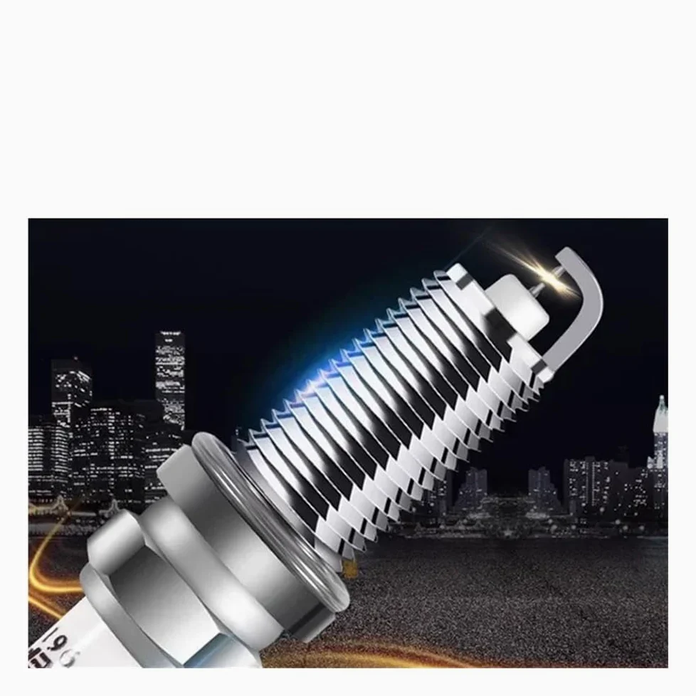 Bujías de Motor para automóvil, aptas para Dongfeng A60 1.6L, bujías de iridio Doble, repuestos para generador de Motor de automóvil