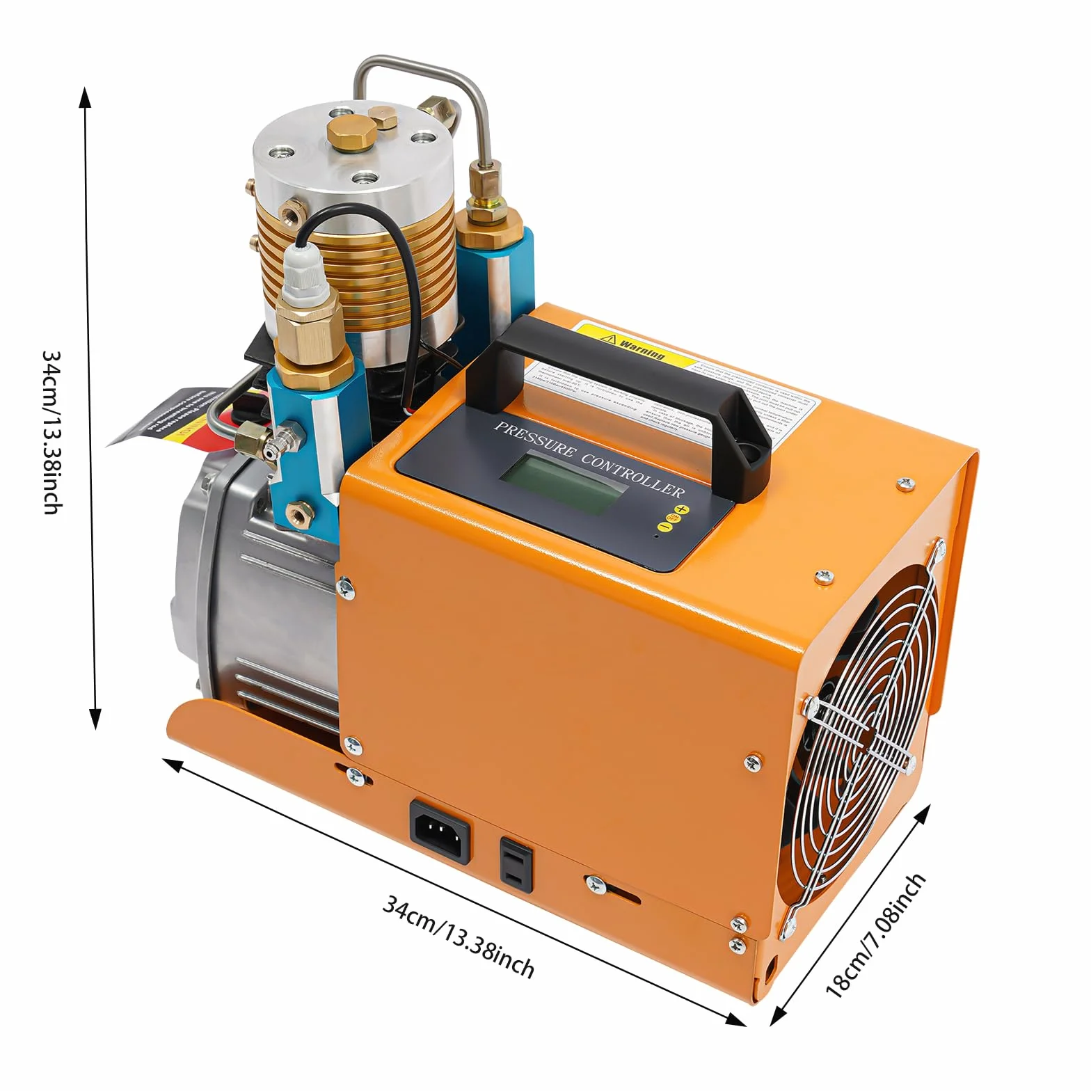 Compresor PCP Bomba de compresor de aire de 1800 W, compresor de aire de alta presión, bomba de aire de alta presión, bomba de compresor de 30 MPA, compresor de parada automática